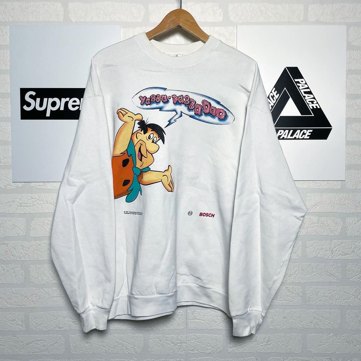 Cartoon Network Vintage 90s Cartoon Network The Flinstones Sweatshirt Size US XL / EU 56 / 4 - 1 Thumbnail