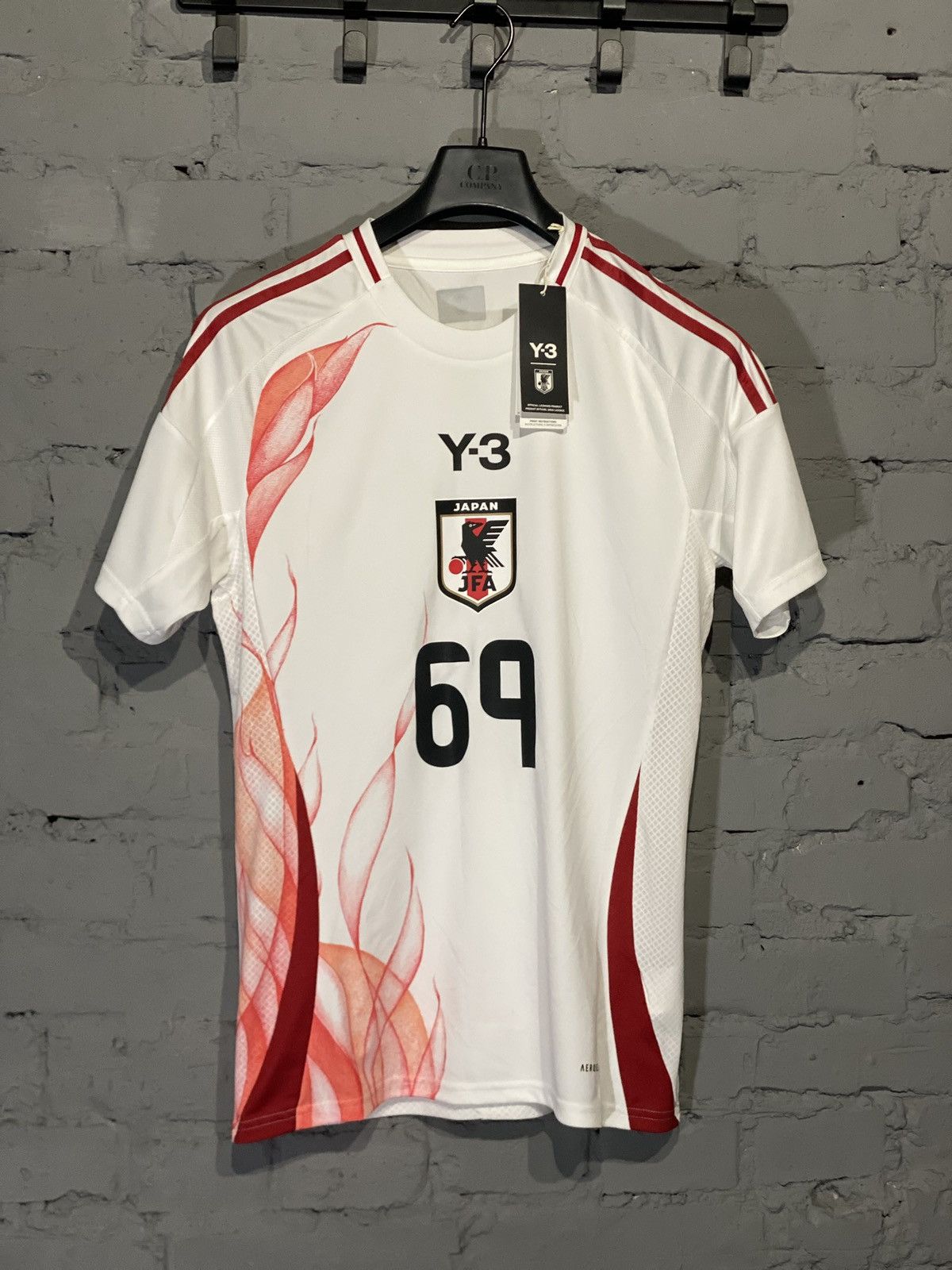 Adidas × Y-3 Japan 2024 Y-3 Away Authentic Jersey White NEW Kubo