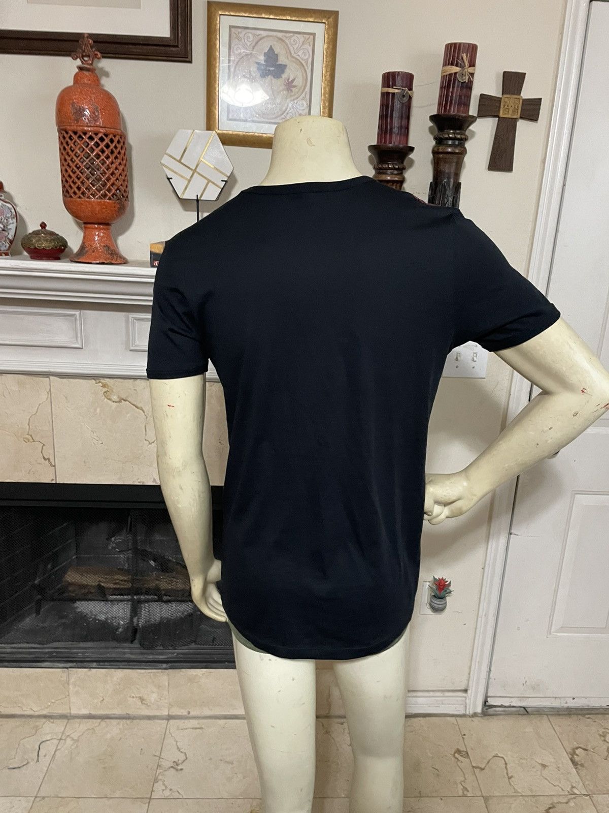 Alexander McQueen Plaid Patches Crewneck t shirt Size US M / EU 48-50 / 2 - 4 Thumbnail