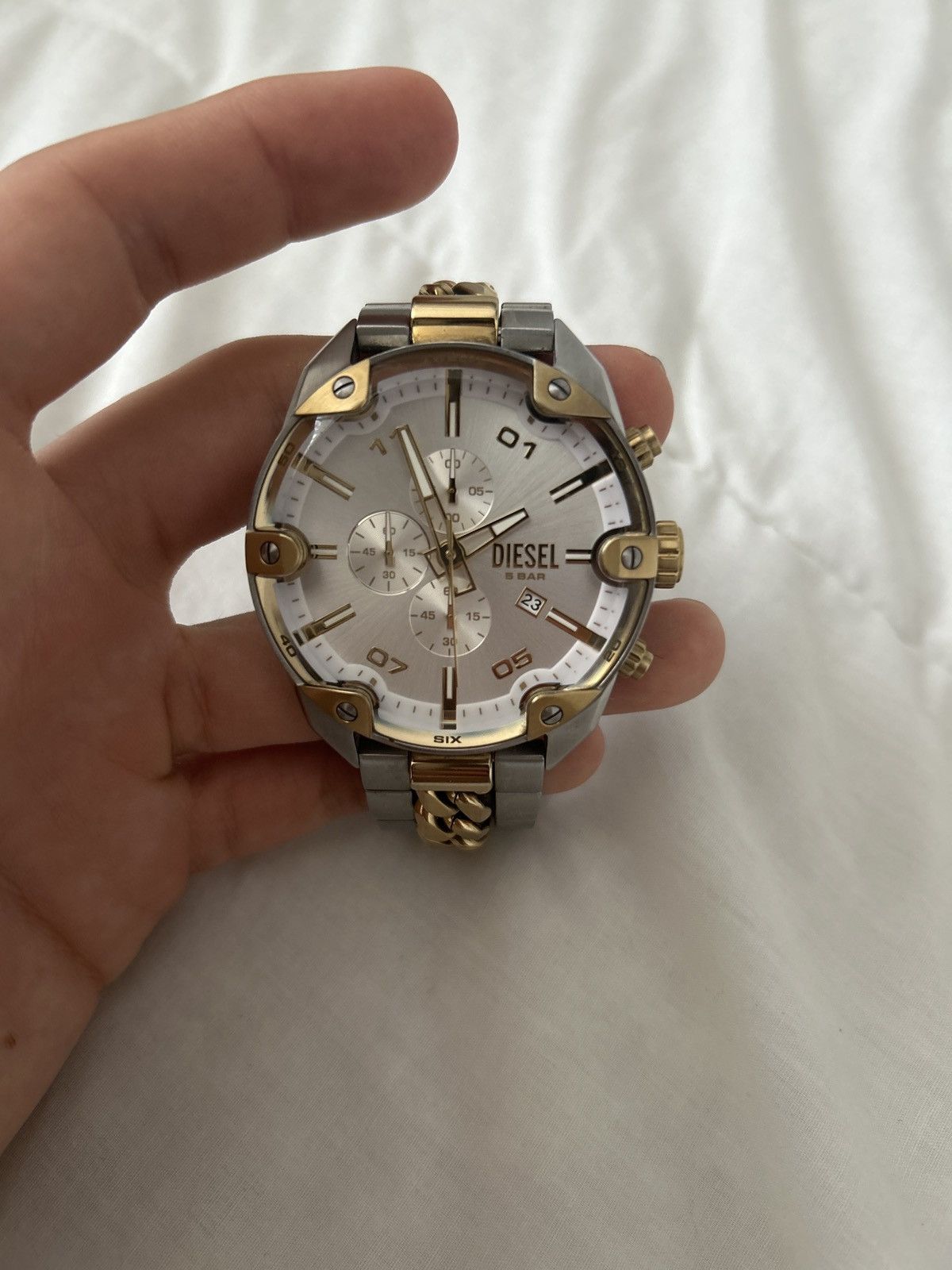 Diesel Diesel Spiked Men Watch DZ4629 Size ONE SIZE - 1 Thumbnail