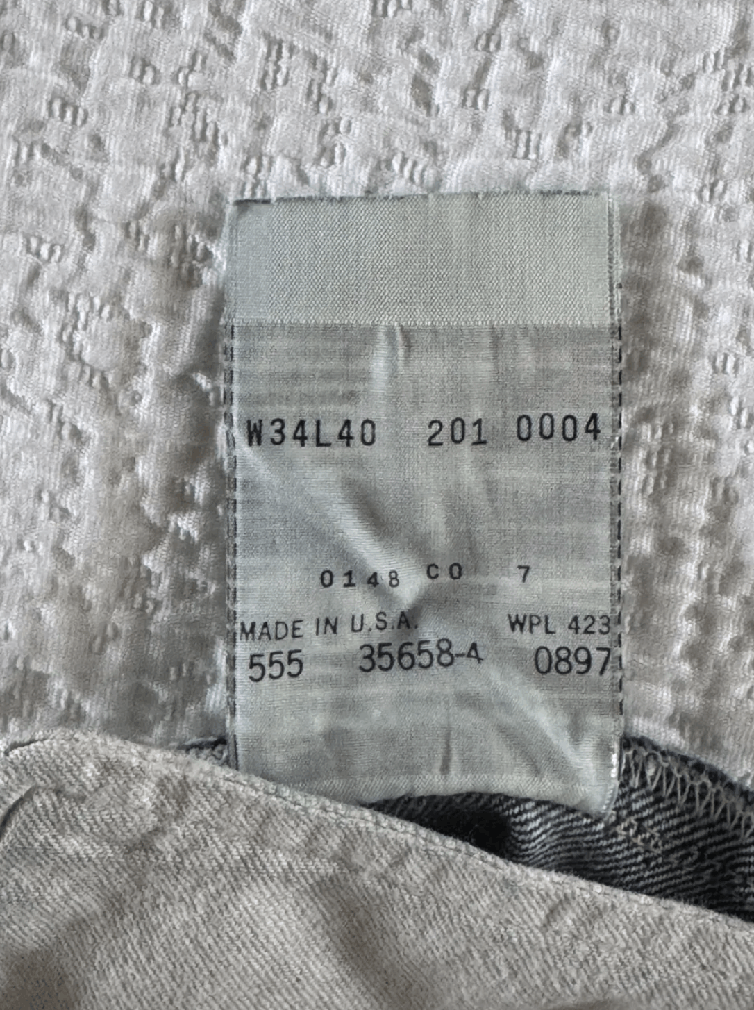 Levi's Vintage Clothing Levi’s 201 XX Big E (501 Style) Size US 32 / EU 48 - 7 Thumbnail