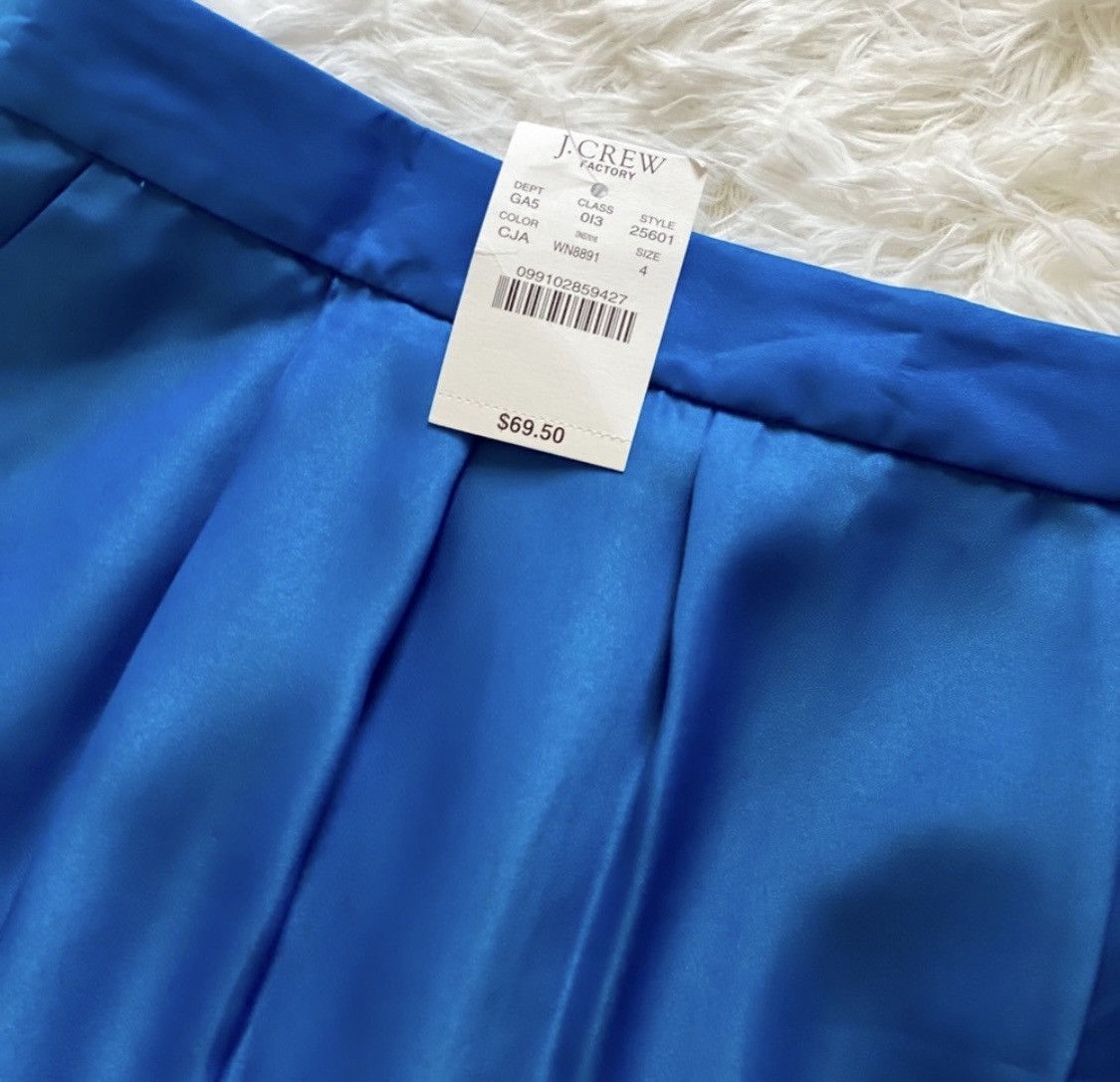 J.Crew J CREW A LINE COLOR BLOCK ABOVE KNEE MINI SKIRT Size 27" / US 4 / IT 40 - 5 Thumbnail