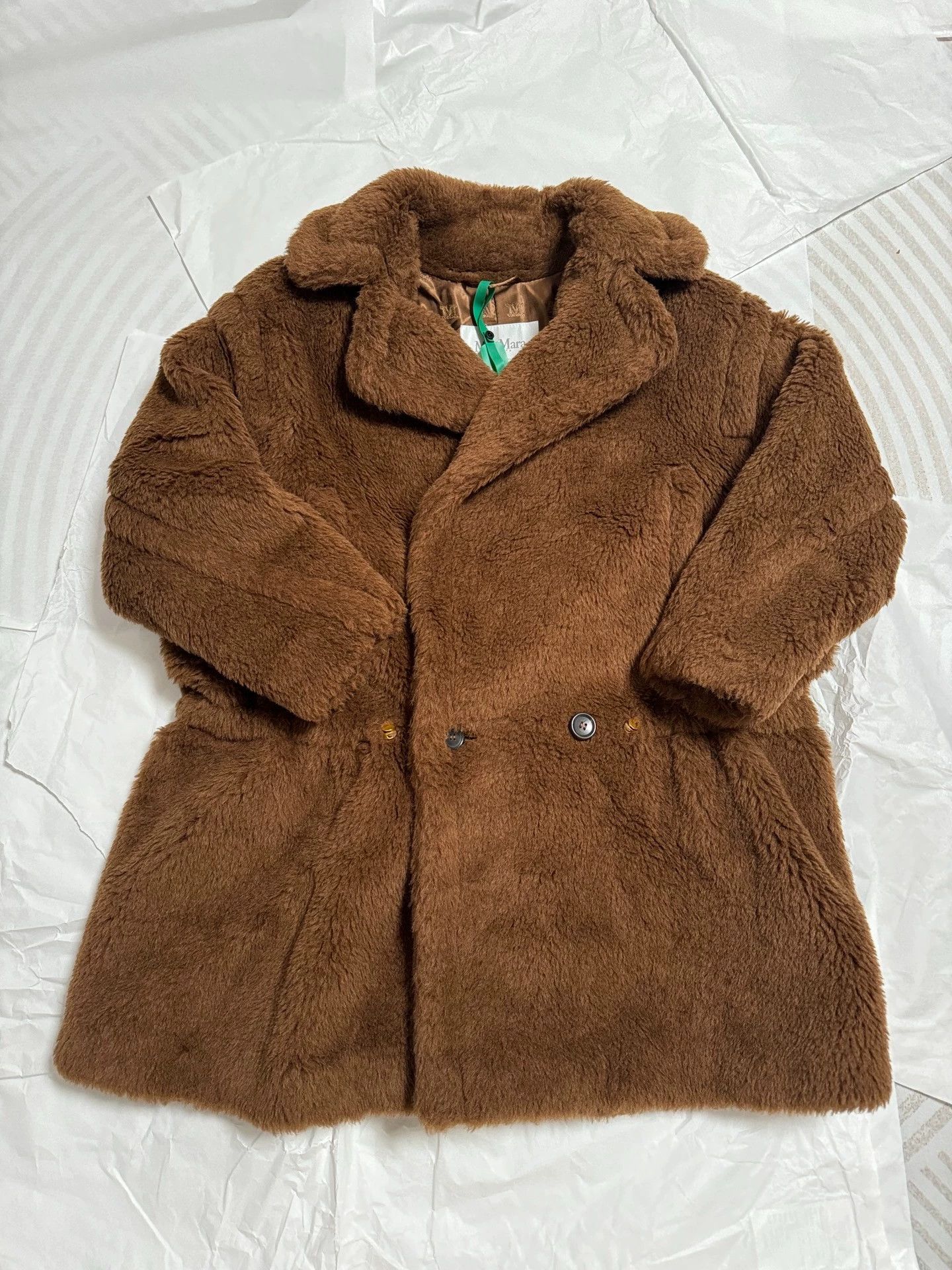Max Mara MaxMara Nebula Teddy Caramel XS Teddy Coat Size XS / US 0-2 / IT 36-38 - 1 Thumbnail