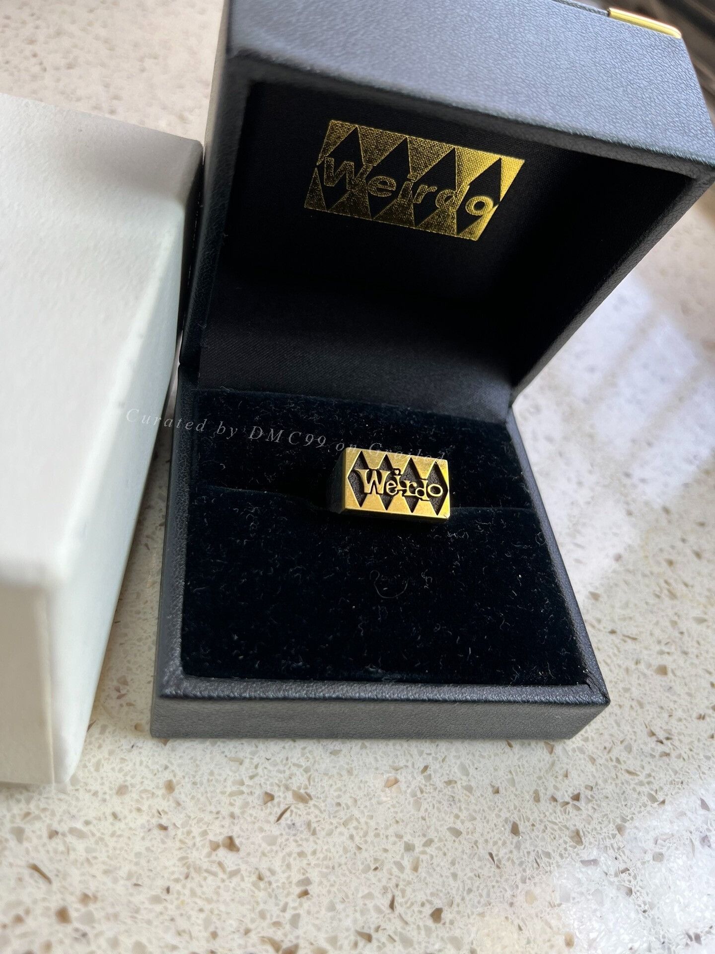 Other Weirdo Slogan Logo Ring Size ONE SIZE - 1 Thumbnail