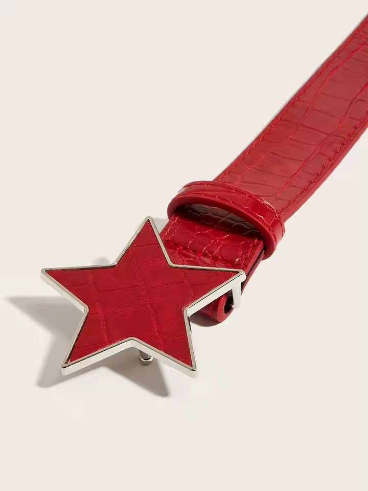 Other Retro Vintage Style Star Rivets Punk Belt Size ONE SIZE - 3 Thumbnail