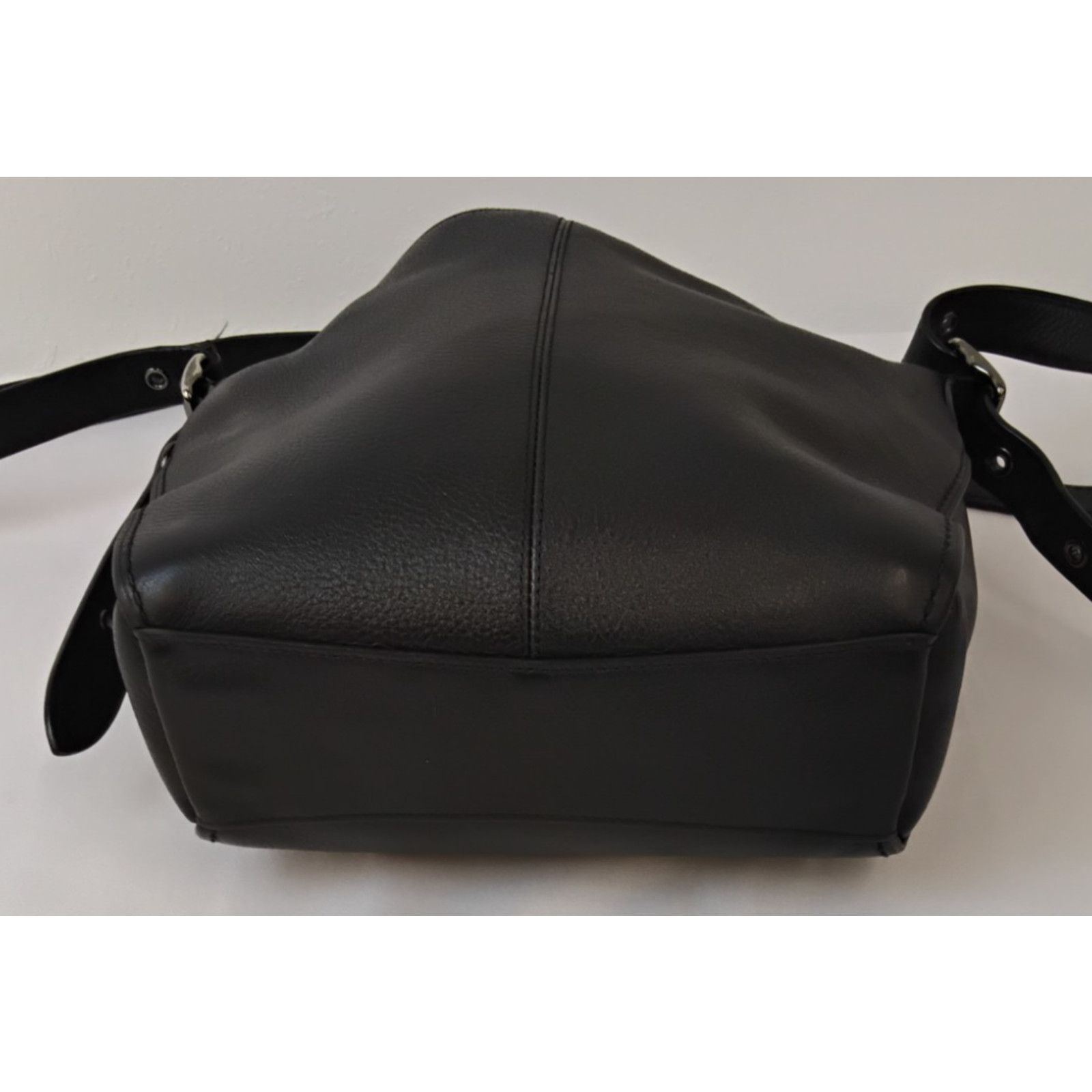 Coach Coach Dufflette Crossbody Bag Black Leather Purse 21377 Size ONE SIZE - 7 Thumbnail