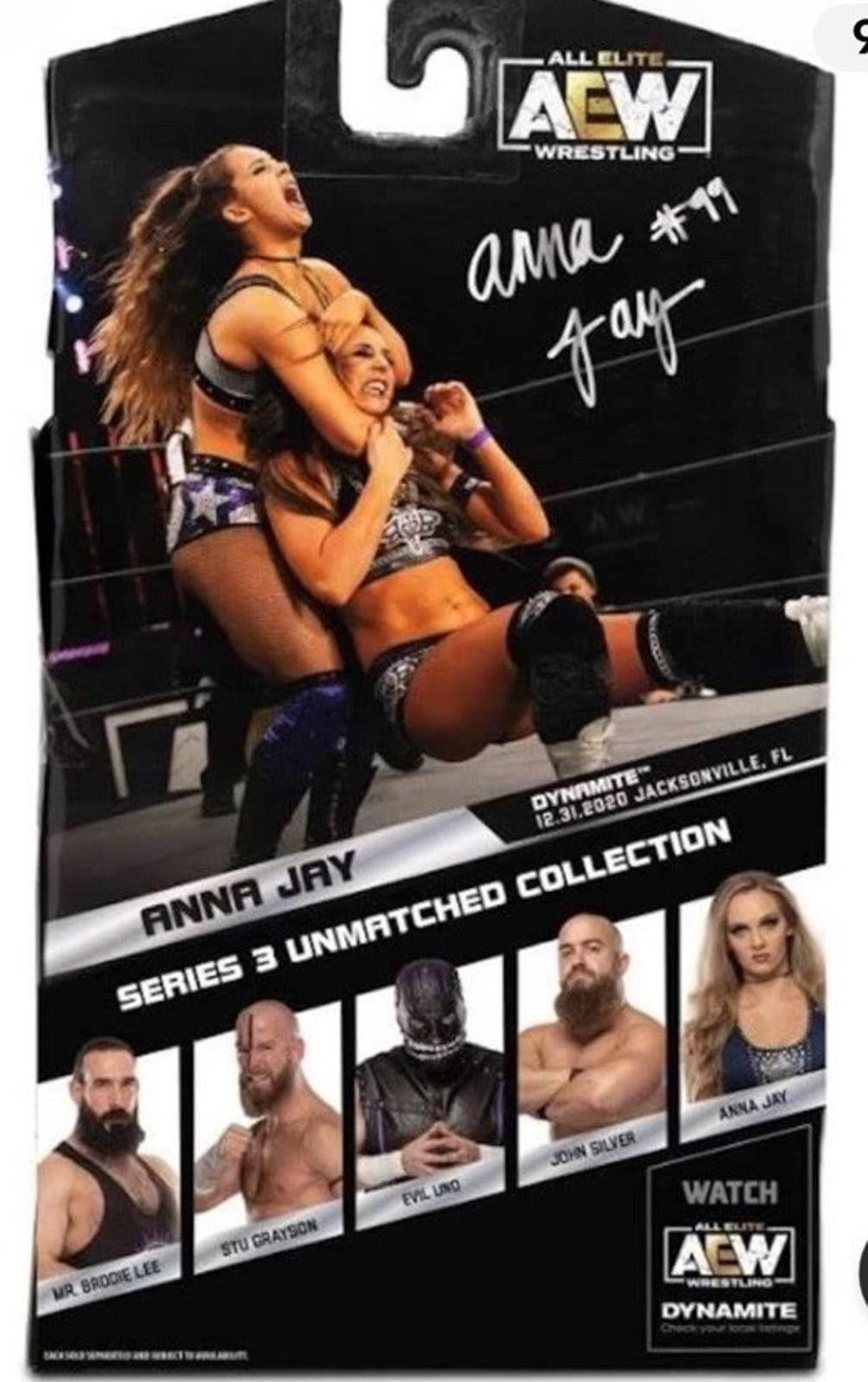 Other AEW Anna Jay Unmatched Collection # 21 Series 3 Figure Size ONE SIZE - 4 Thumbnail