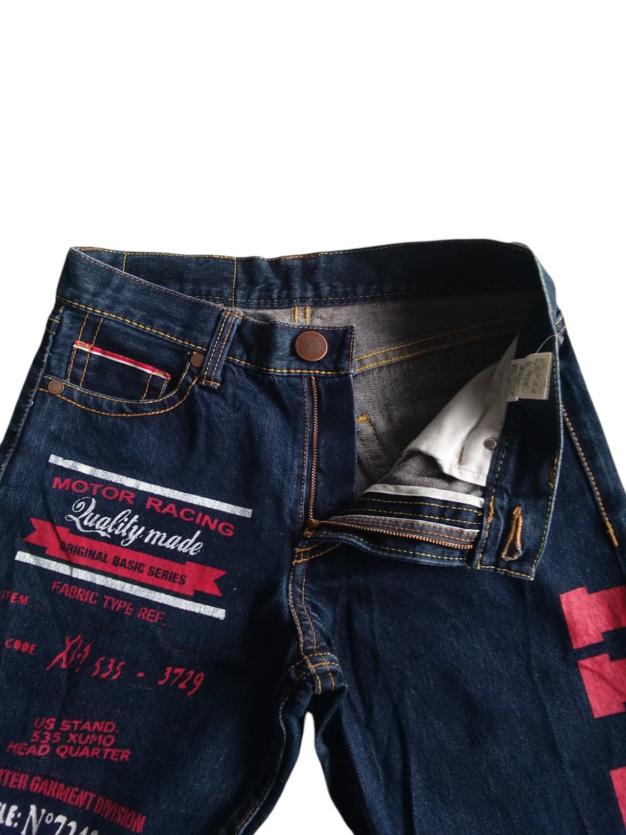 If Six Was Nine Rare🔥 Co & Lu Selvedge Jeans Denim Size US 31 - 6 Thumbnail