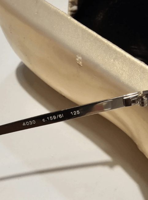 Chanel CHANEL Sunglasses 4030 Rimless Rhinestone 4017 Shields Size ONE SIZE - 5 Thumbnail
