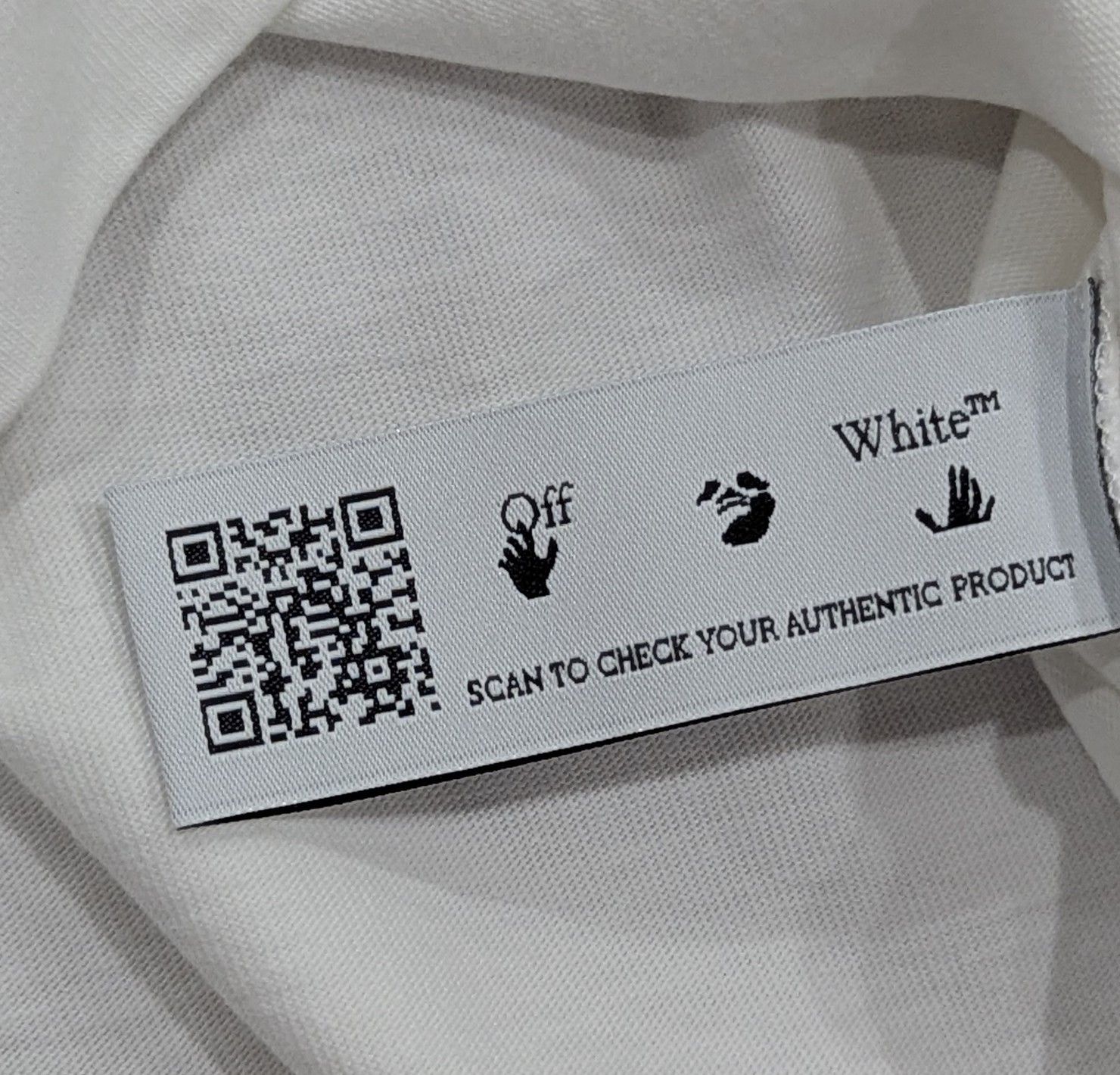 Off-White Off-White Cartoon Arrow Cotton Crewneck T-Shirt White XL Size US XL / EU 56 / 4 - 10 Thumbnail