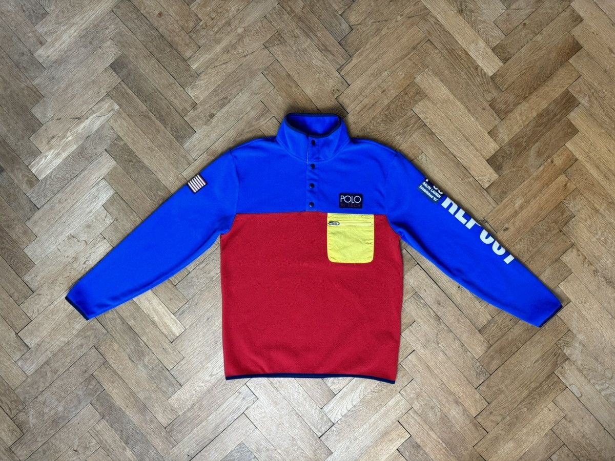 Polo Ralph Lauren Polo Ralph Lauren Hi Tech RLPC67 Fleece Pullover S Size US S / EU 44-46 / 1 - 2 Thumbnail