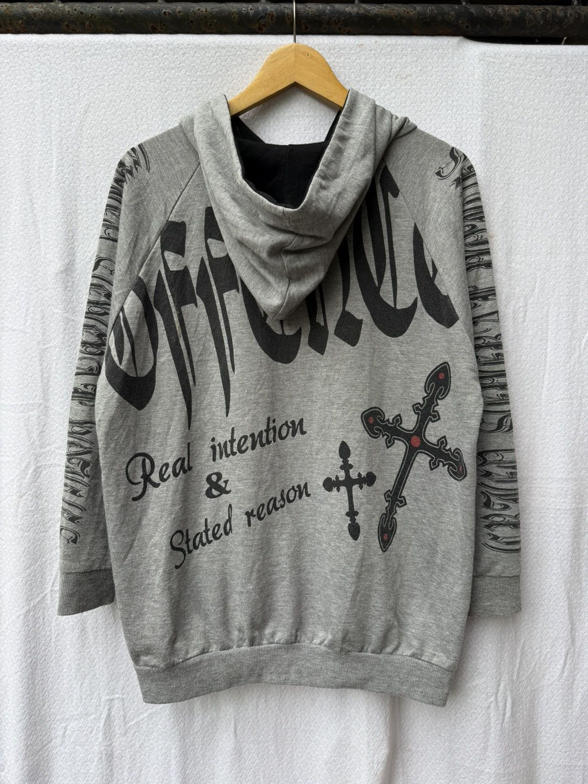 Japanese Brand Digdeep japanese zip hoodie cross ifsixwasnine lgb Size US L / EU 52-54 / 3 - 1 Thumbnail