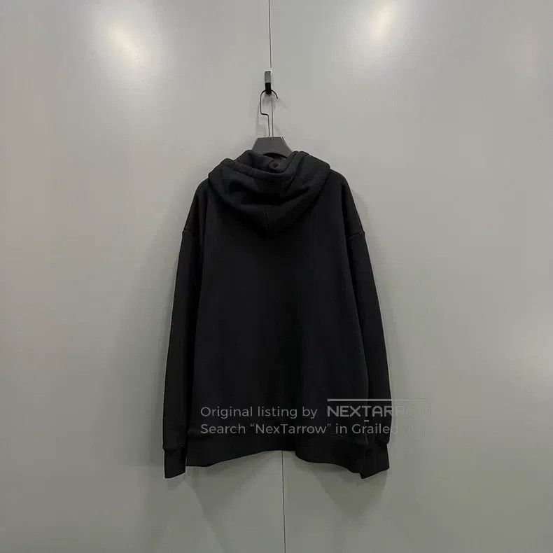 Valentino Valentino Black pattern logo print hoodie Size XXL / US 16-18 / IT 52-54 - 2 Thumbnail