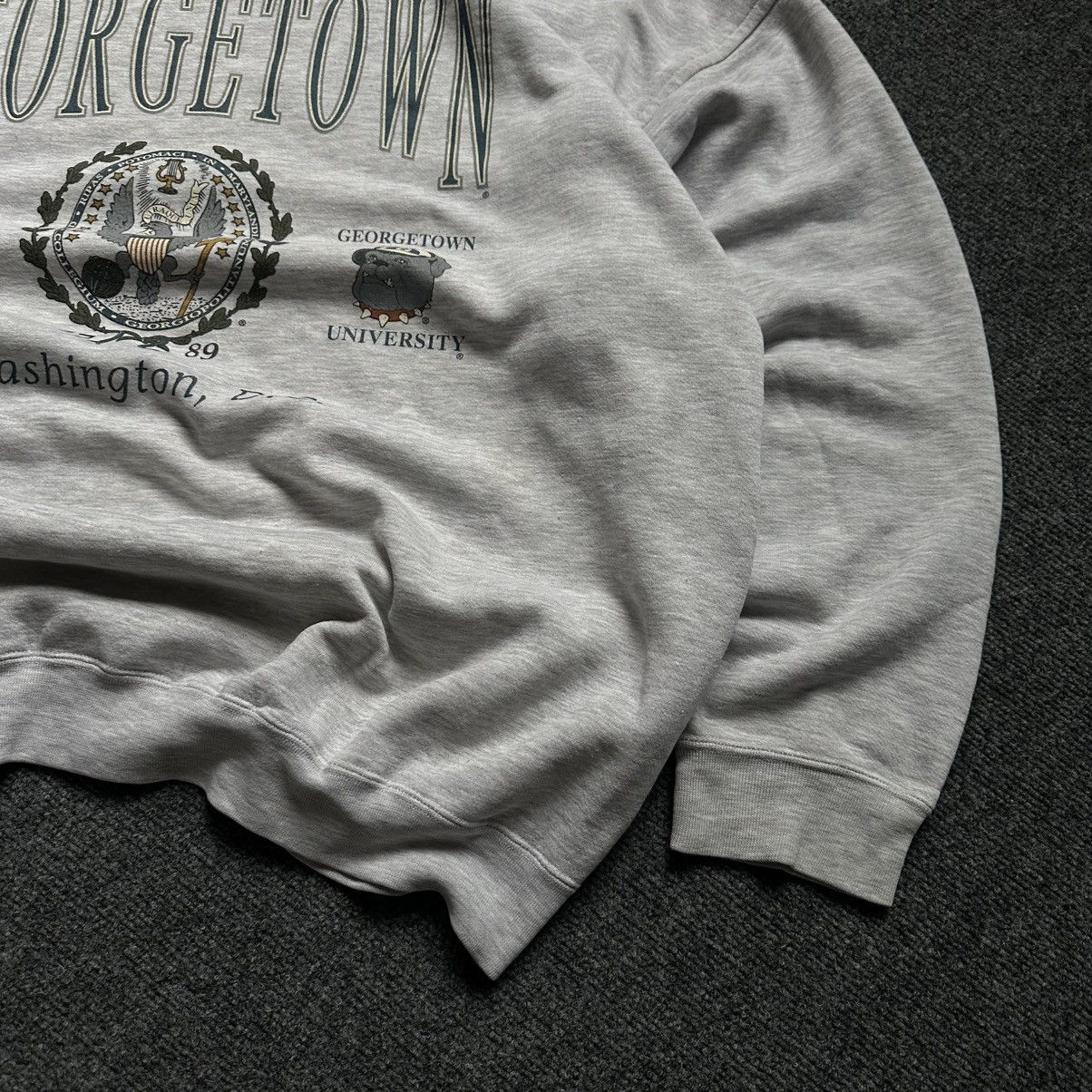 Y/Project Vintage Georgetown Hoyas Sweatshirt Size XL Heather Grey Spo Size US XL / EU 56 / 4 - 4 Thumbnail
