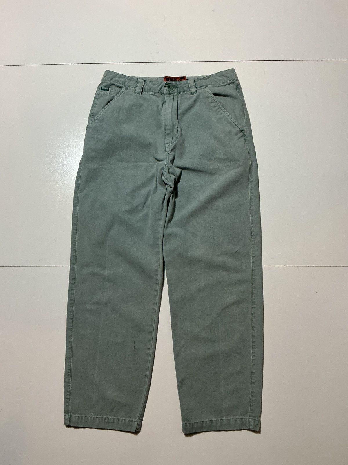 Deus Ex Machina $120 Deus Ex Machina Records Jett Record Canvas Pants Size US 31 - 3 Thumbnail