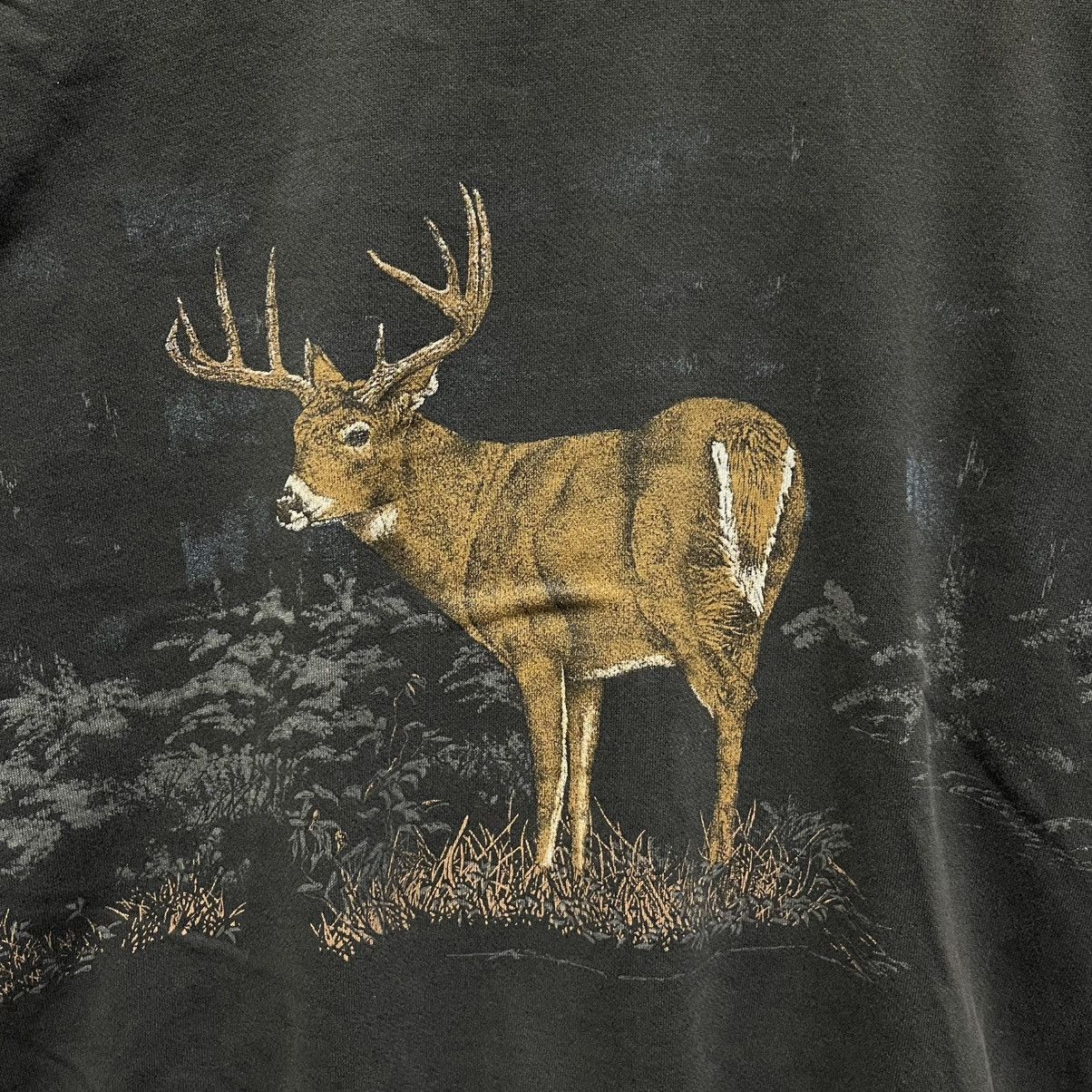 Vintage Vintage AU Sportswear Deer Graphic Crewneck Sweatshirt Size US L / EU 52-54 / 3 - 9 Thumbnail