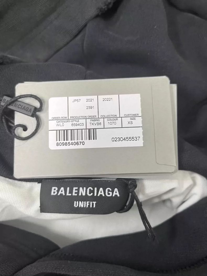 Balenciaga Balenciaga Letter Zip Hooded Long Sleeve Sweatshirt Size US XS / EU 42 / 0 - 5 Thumbnail