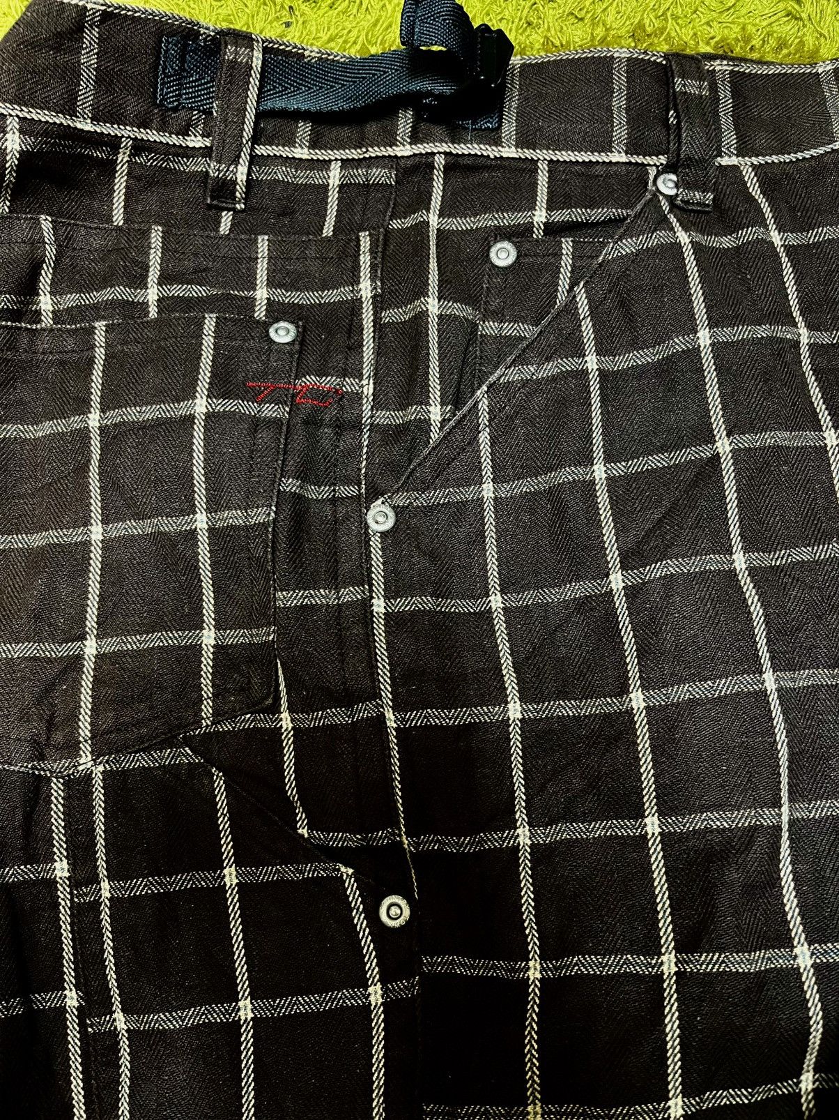 Japanese Brand T&C Surf Designs Check Carpenter Trousers Size US 34 / EU 50 - 5 Thumbnail