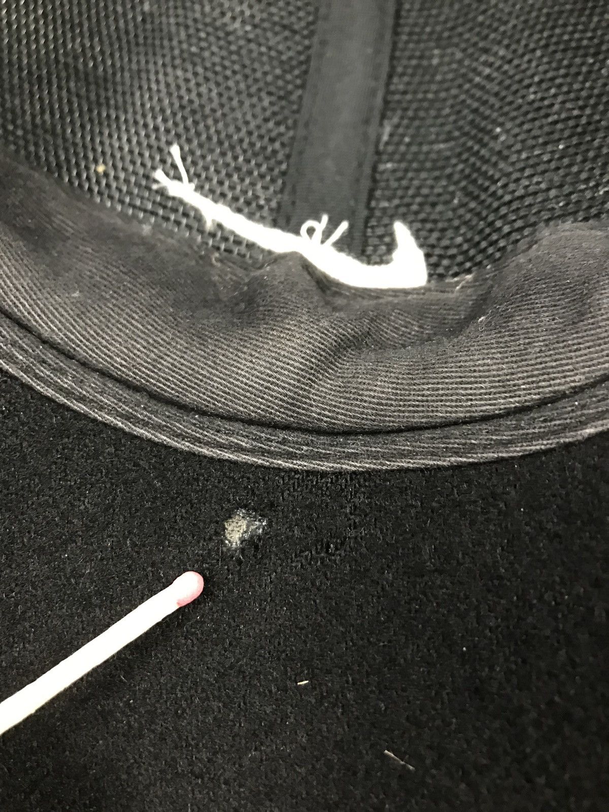 Nike × Vintage Vintage 90s Nike Embroidered Centre Swoosh Logo Wool Cap Size ONE SIZE - 11 Thumbnail