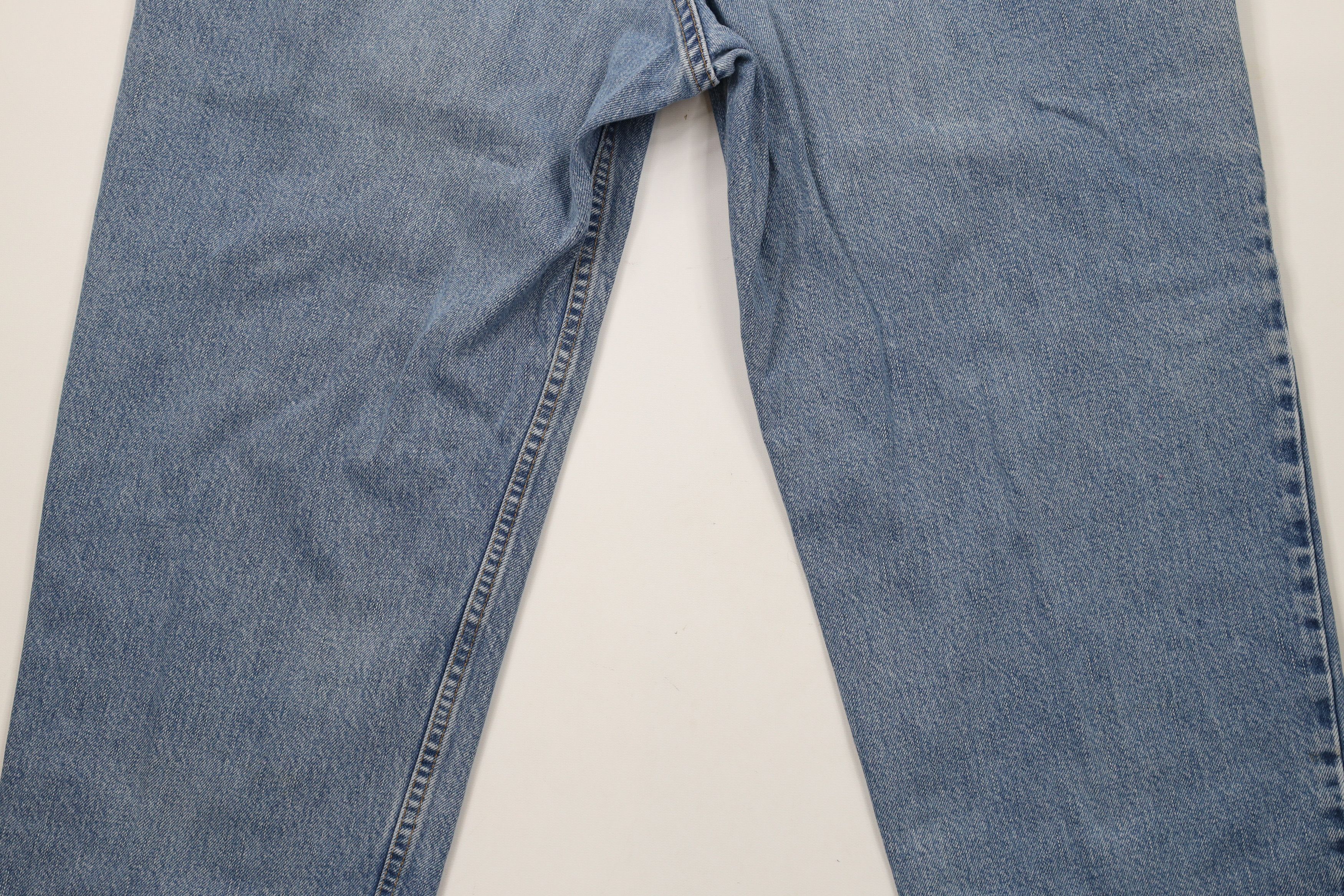 Levi's × Vintage Vintage 90s Levis 550 Relaxed Fit Denim Jeans Blue Cotton Size US 42 / EU 58 - 13 Thumbnail
