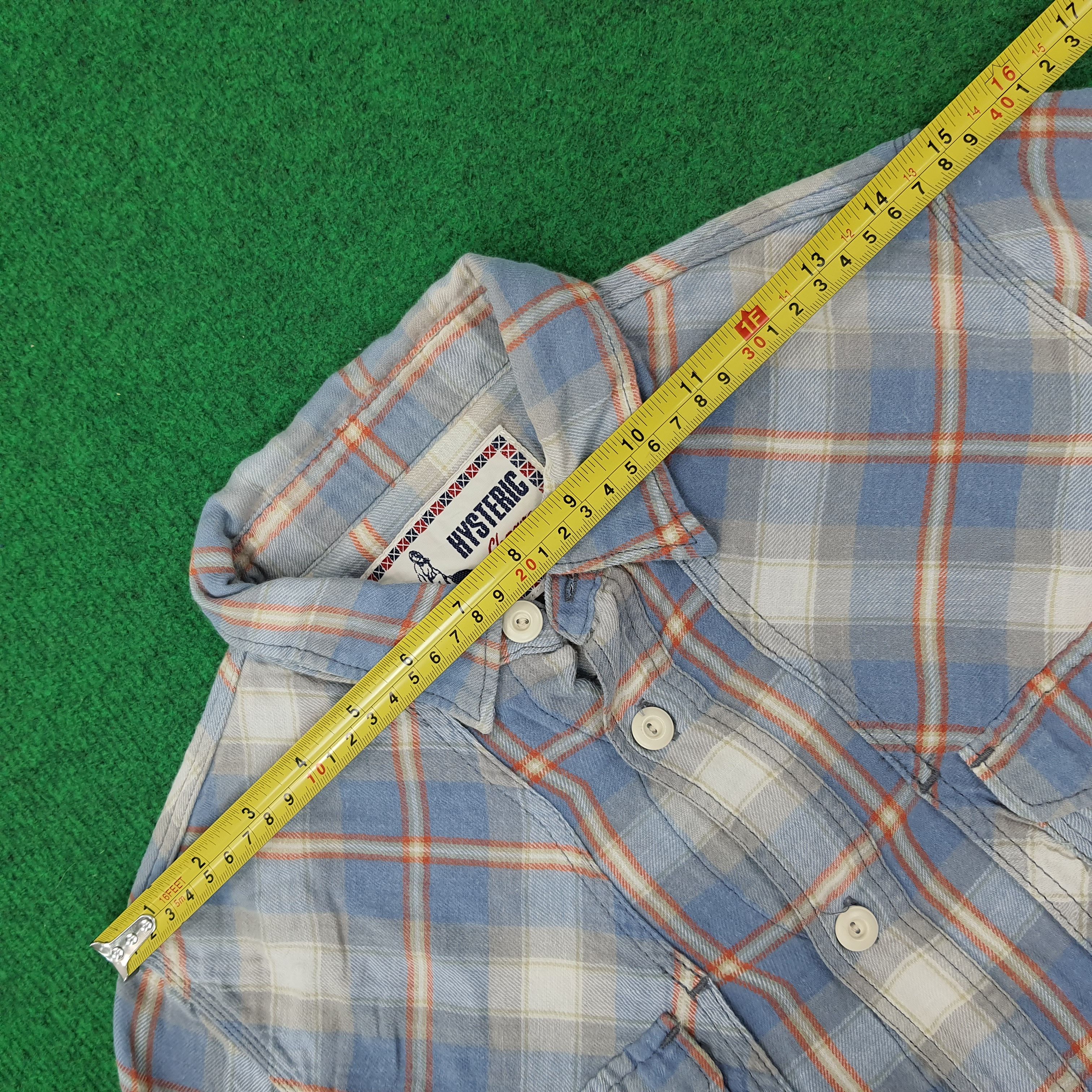 Hysteric Glamour Vintage Hysteric Glamour Japan Button Up Shirt C239N46 Size S / US 4 / IT 40 - 14 Thumbnail