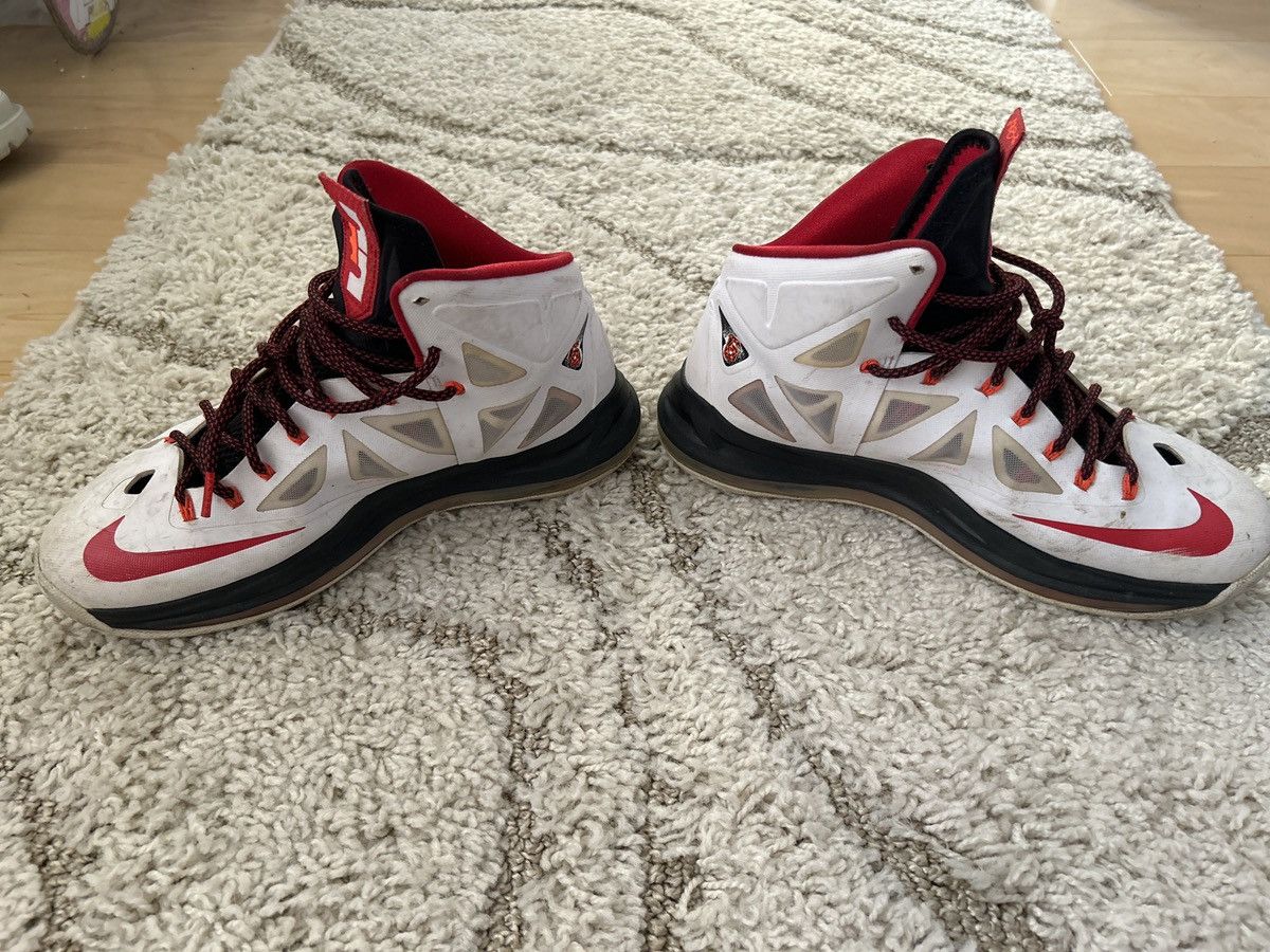 Nike Lebron 10 Heat Home Size 10 Size US 10 / EU 43 - 3 Thumbnail