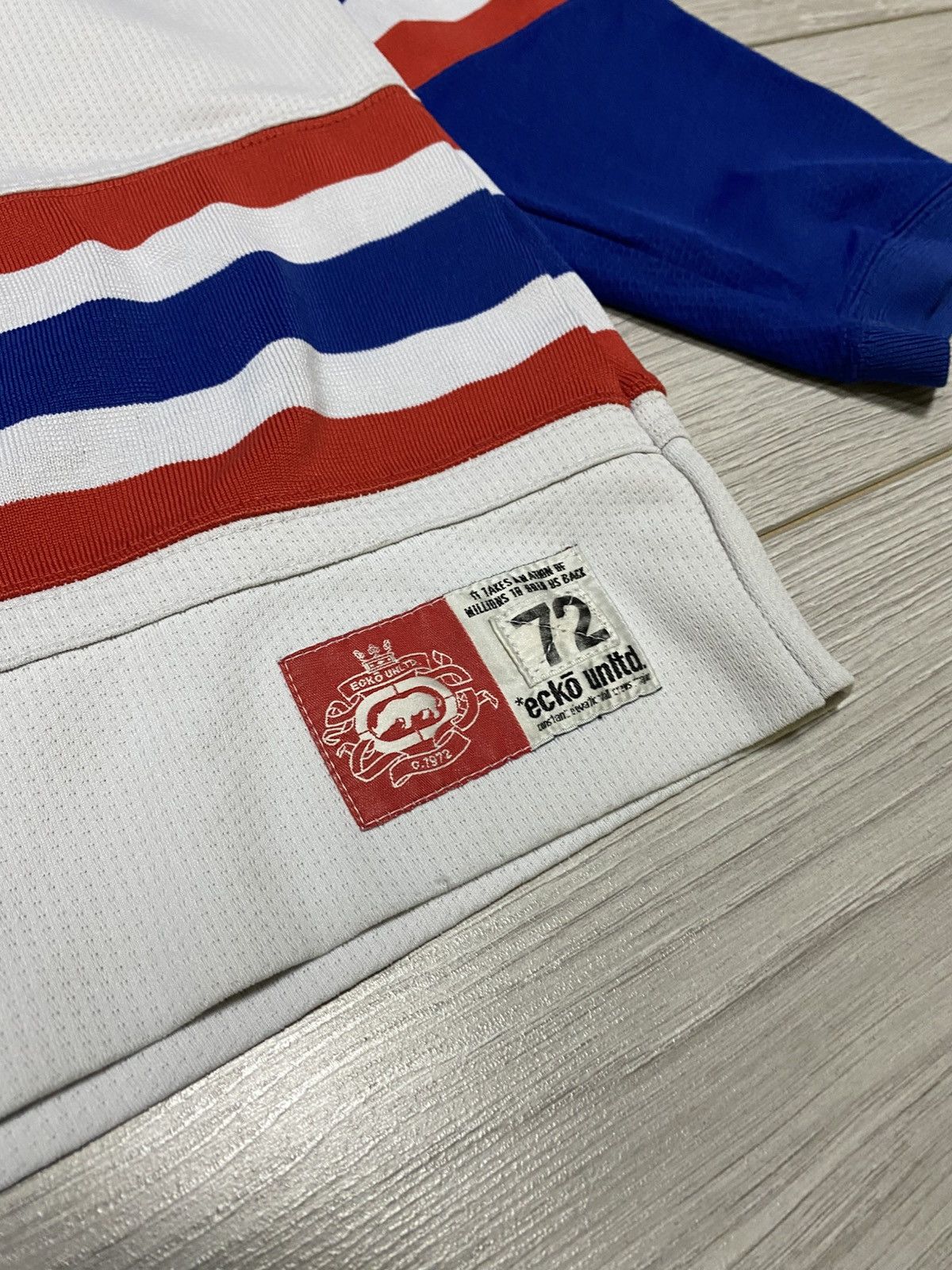 Ecko Unltd. Vintage Ecko Unltd. Seven Deuce Frozen Four Sponsered Jersey Size US L / EU 52-54 / 3 - 7 Thumbnail