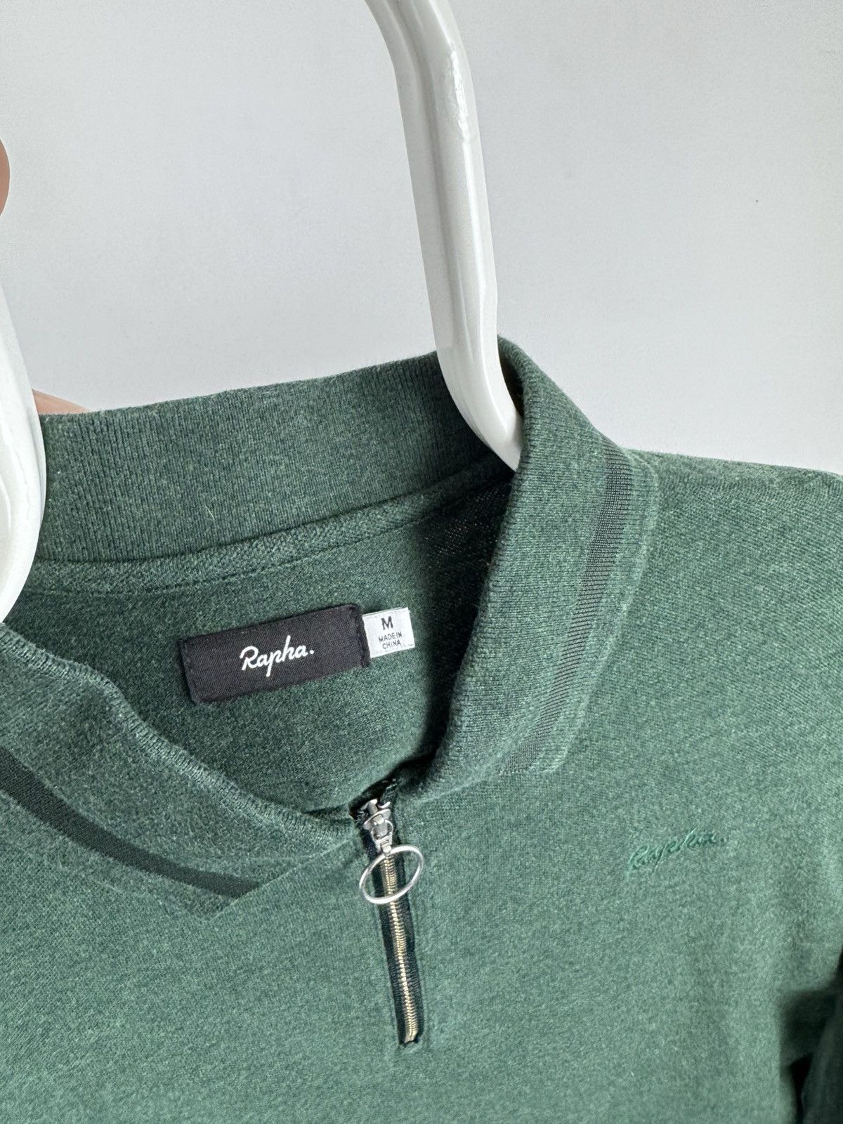 Rapha Rapha Logo Long Sleeve Zip Polo Shirt Size US M / EU 48-50 / 2 - 3 Thumbnail