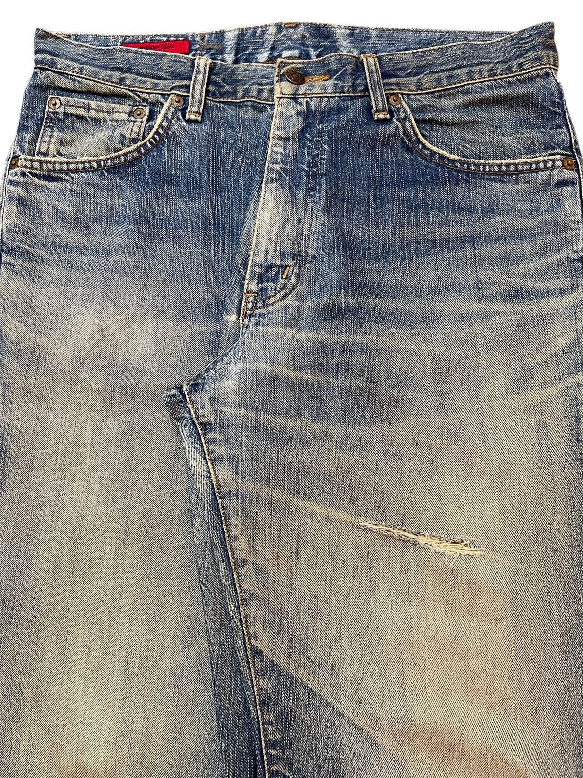 Edwin Vintage Edwin 503 Mud Wash Faded Style Loose Jeans Size US 32 / EU 48 - 4 Thumbnail