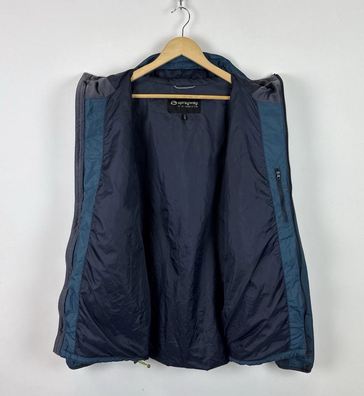 Other Sprayway Insulated Quilted Full Zip Jacket Marine Blue Top Size US XXL / EU 58 / 5 - 7 Thumbnail
