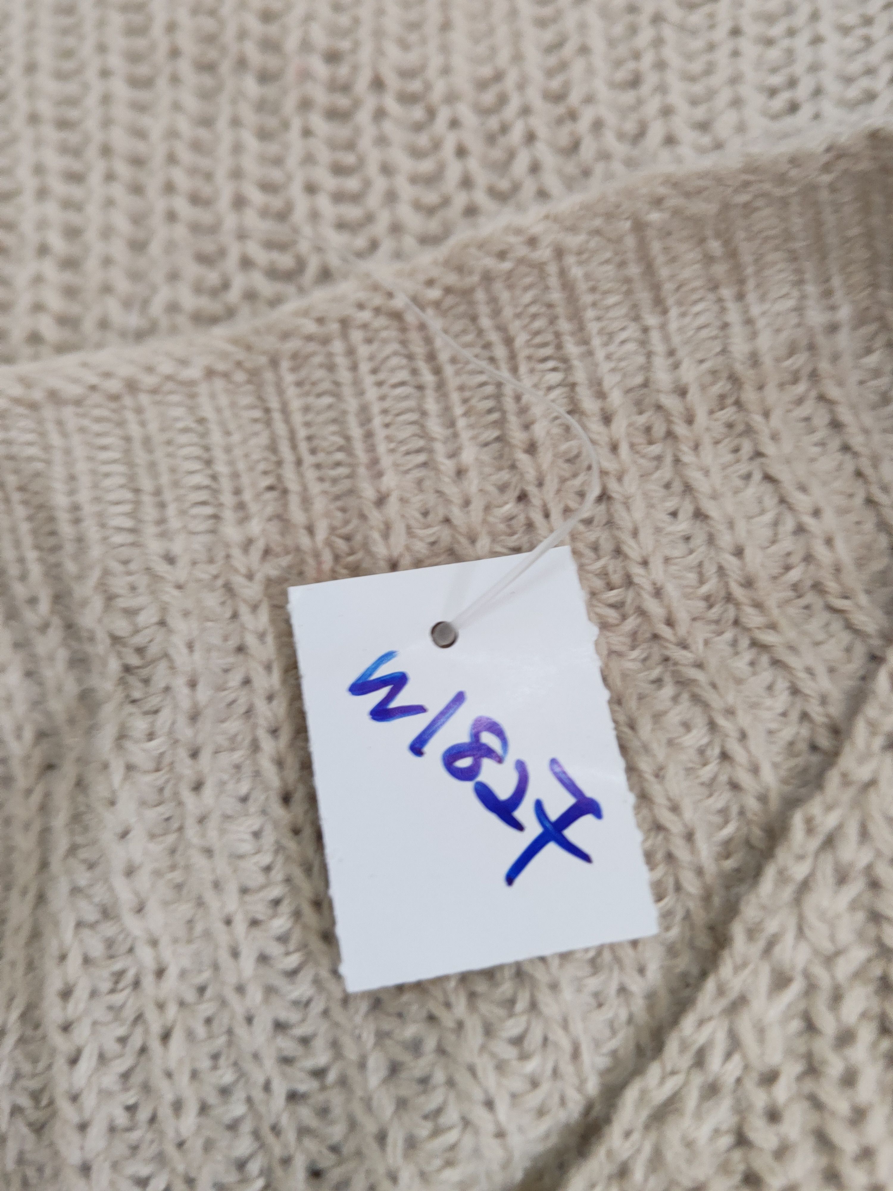 Vintage Titivate Beige Knitwear Sweatshirts #W1827 Size L / US 10 / IT 46 - 12 Thumbnail