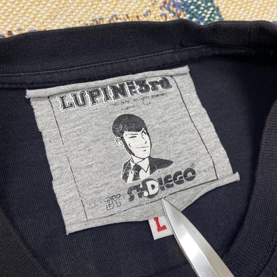 Anime Vintage Y2K Lupin The 3rd Anime Shirt Size US M / EU 48-50 / 2 - 3 Thumbnail