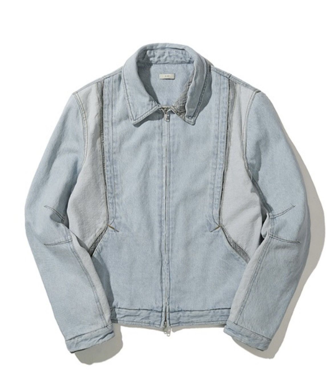 image of Xlim Denim Jacket Light Blue, Men's (Size Large)