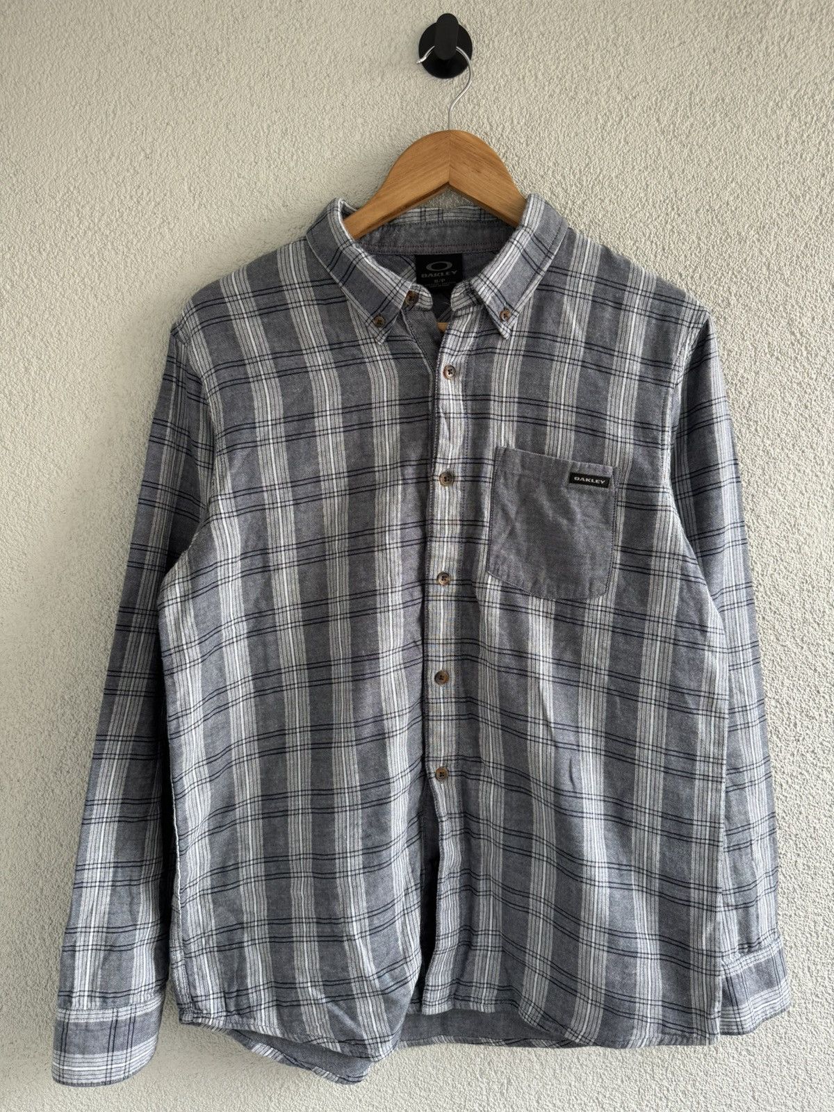 Oakley Oakley Lon Sleeve Plaid Button Up Size US S / EU 44-46 / 1 - 2 Thumbnail