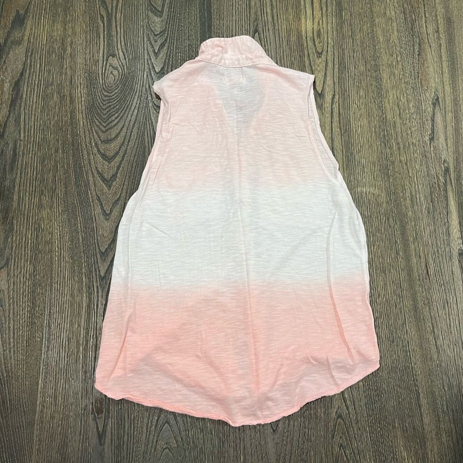 Hollister Hollister Blouse Top Button-Up Sleeveless Collared Chest L Size L / US 10 / IT 46 - 4 Thumbnail