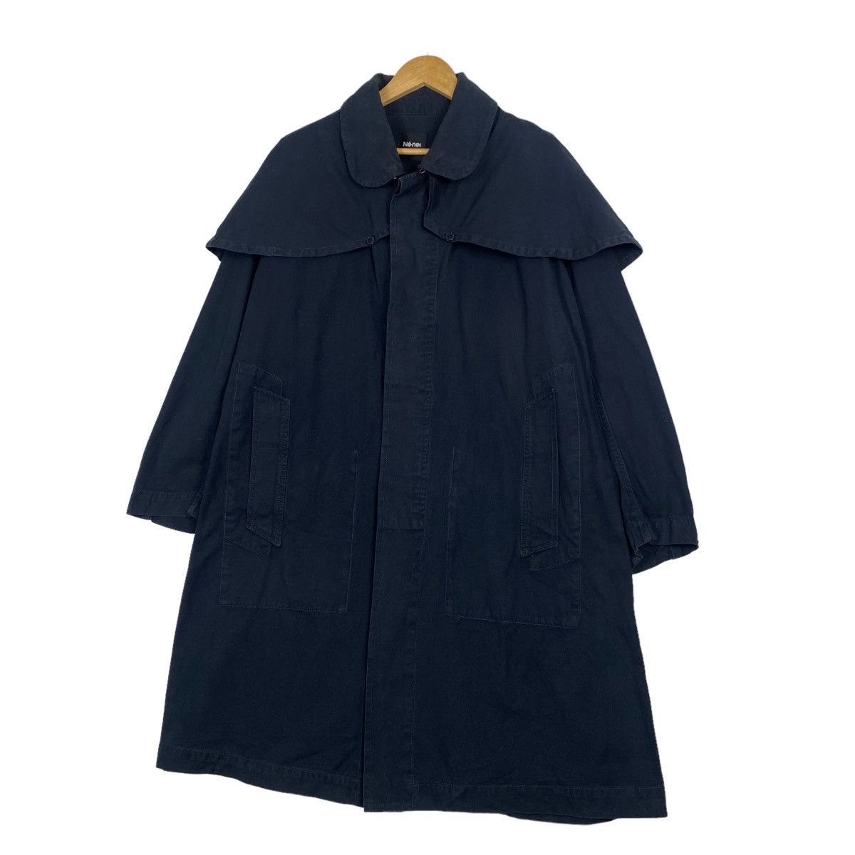 Issey Miyake Ne-net by Issey Miyake trenchcoat double circle arm Size US L / EU 52-54 / 3 - 2 Thumbnail