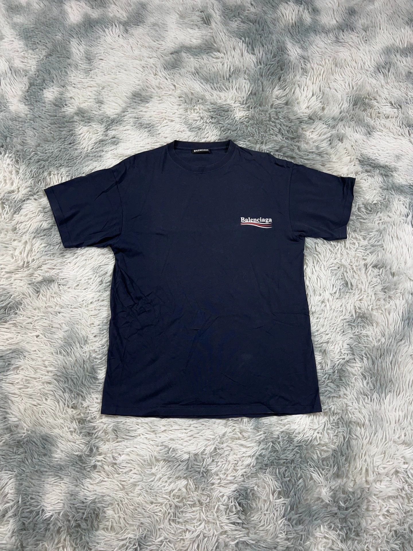Balenciaga Balenciaga Wave Short Sleeves Size US XXS / EU 40 - 1 Thumbnail
