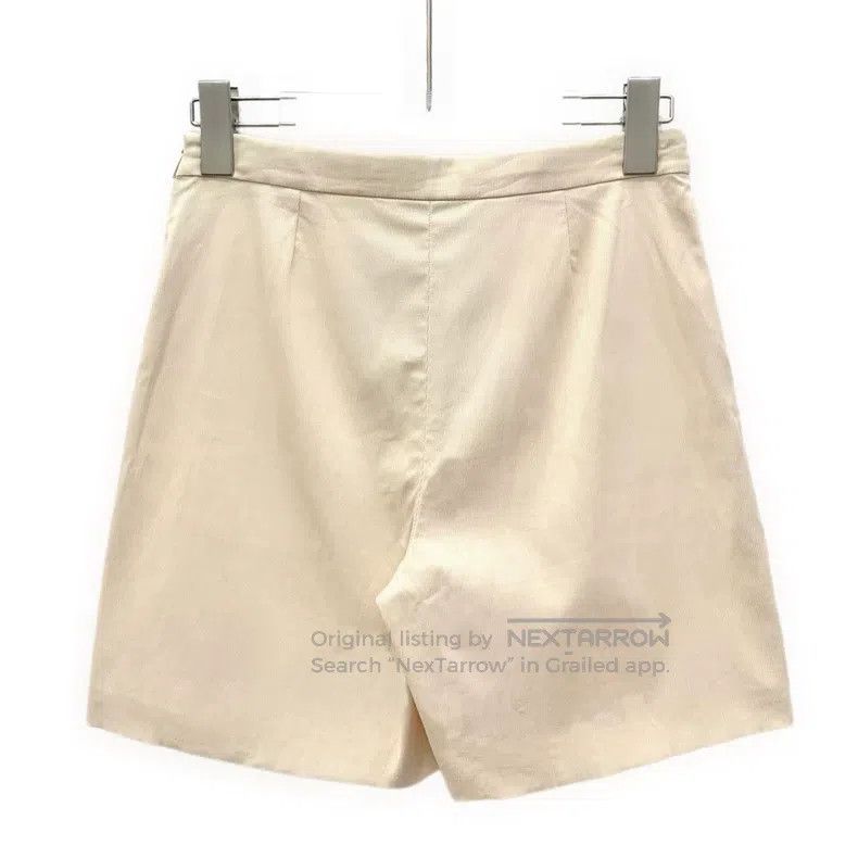 Gucci Gucci Beige horse buckle cotton casual shorts Size 32" / US 10 / IT 46 - 2 Thumbnail
