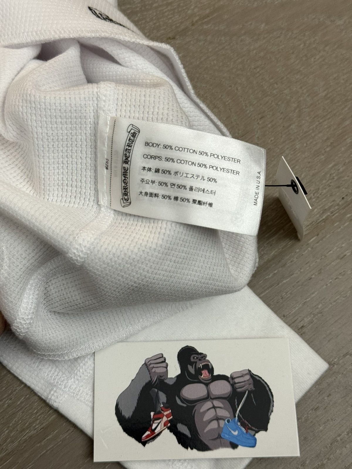 Chrome Hearts Chrome Hearts Thermal Scroll Long Sleeve Size US L / EU 52-54 / 3 - 3 Thumbnail