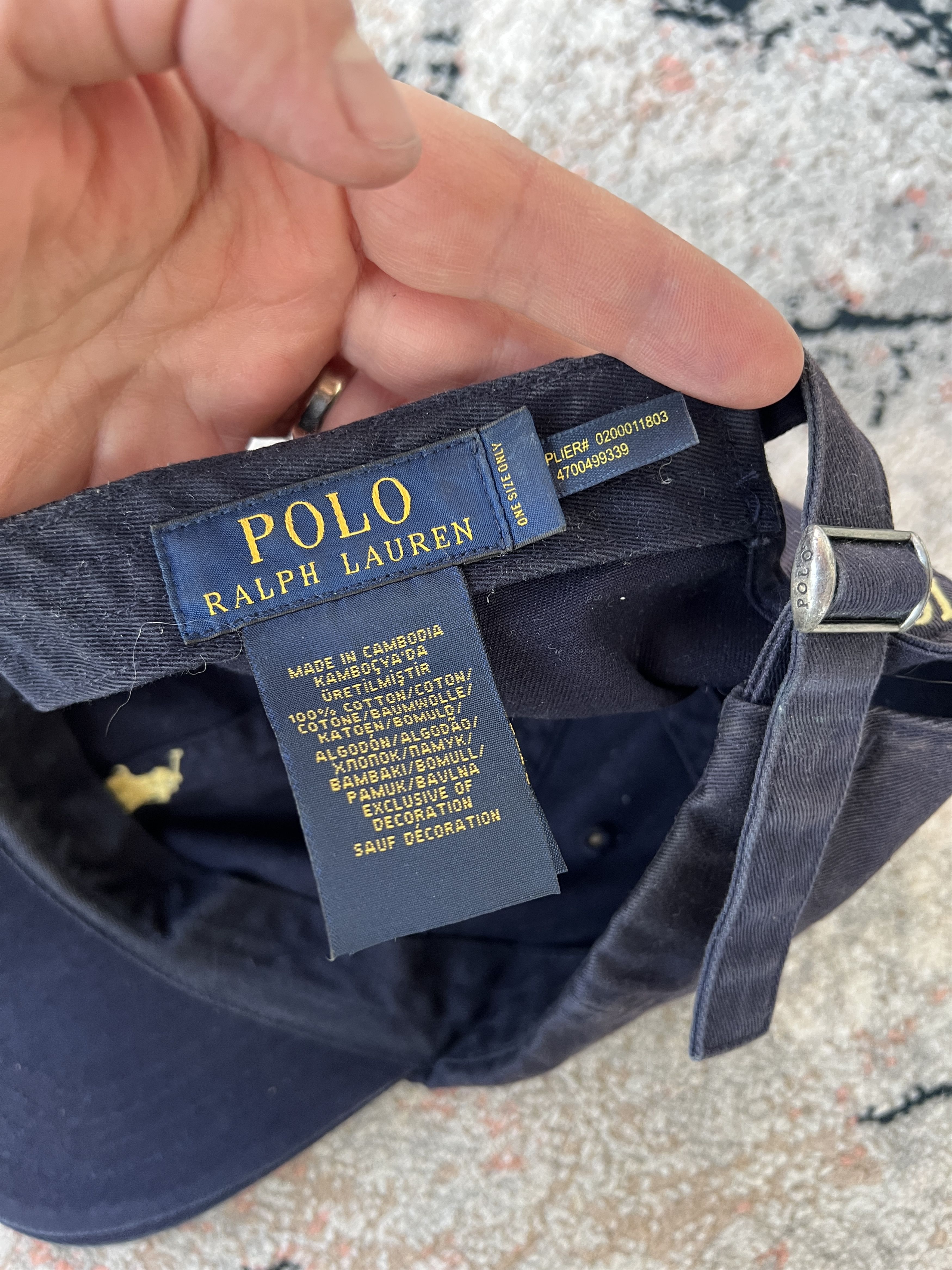 Polo Ralph Lauren Polo Ralph Lauren Cap Size ONE SIZE - 5 Thumbnail