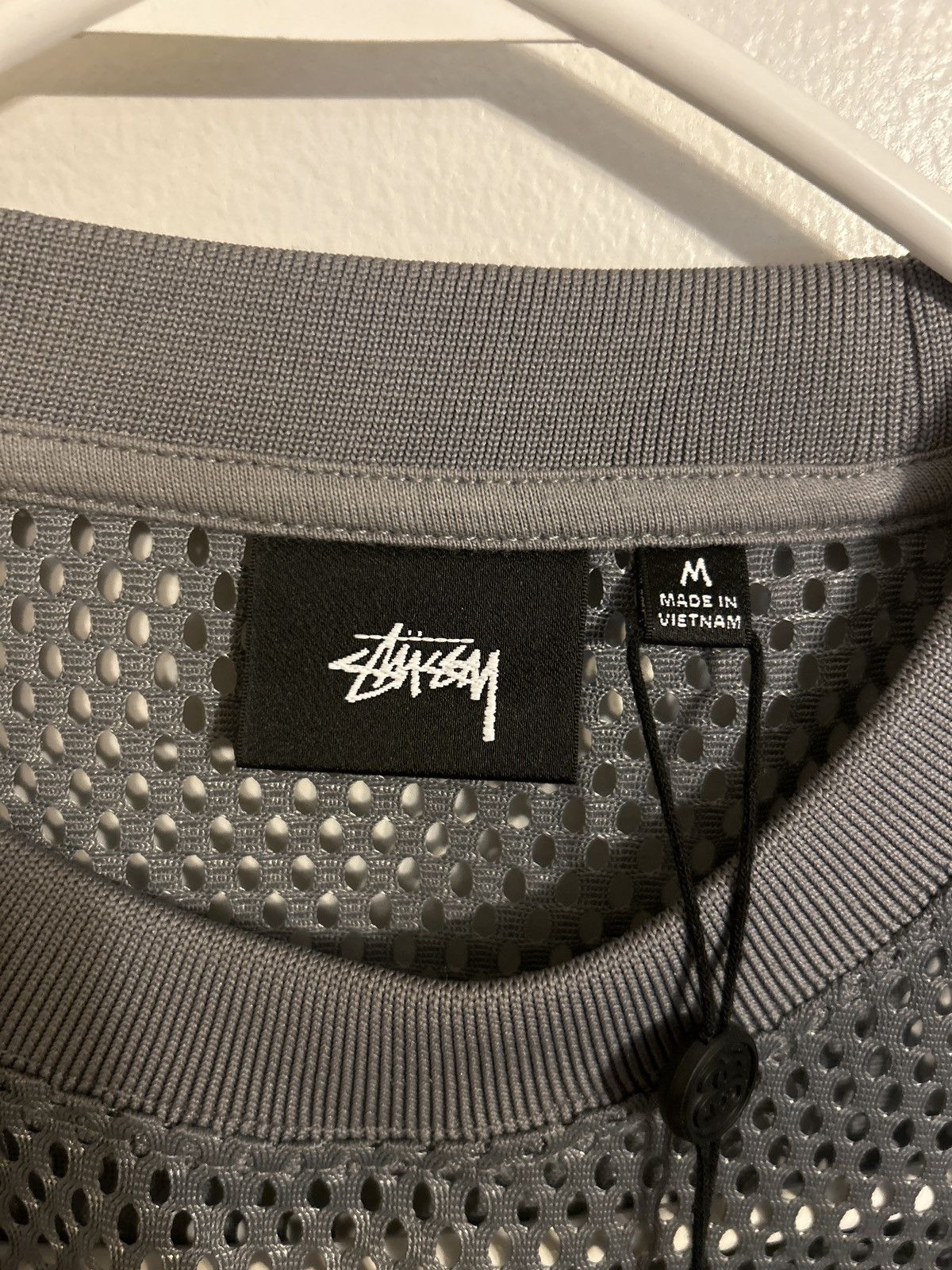 Stüssy Sport Jersey – Silver | Tops | Stüssy