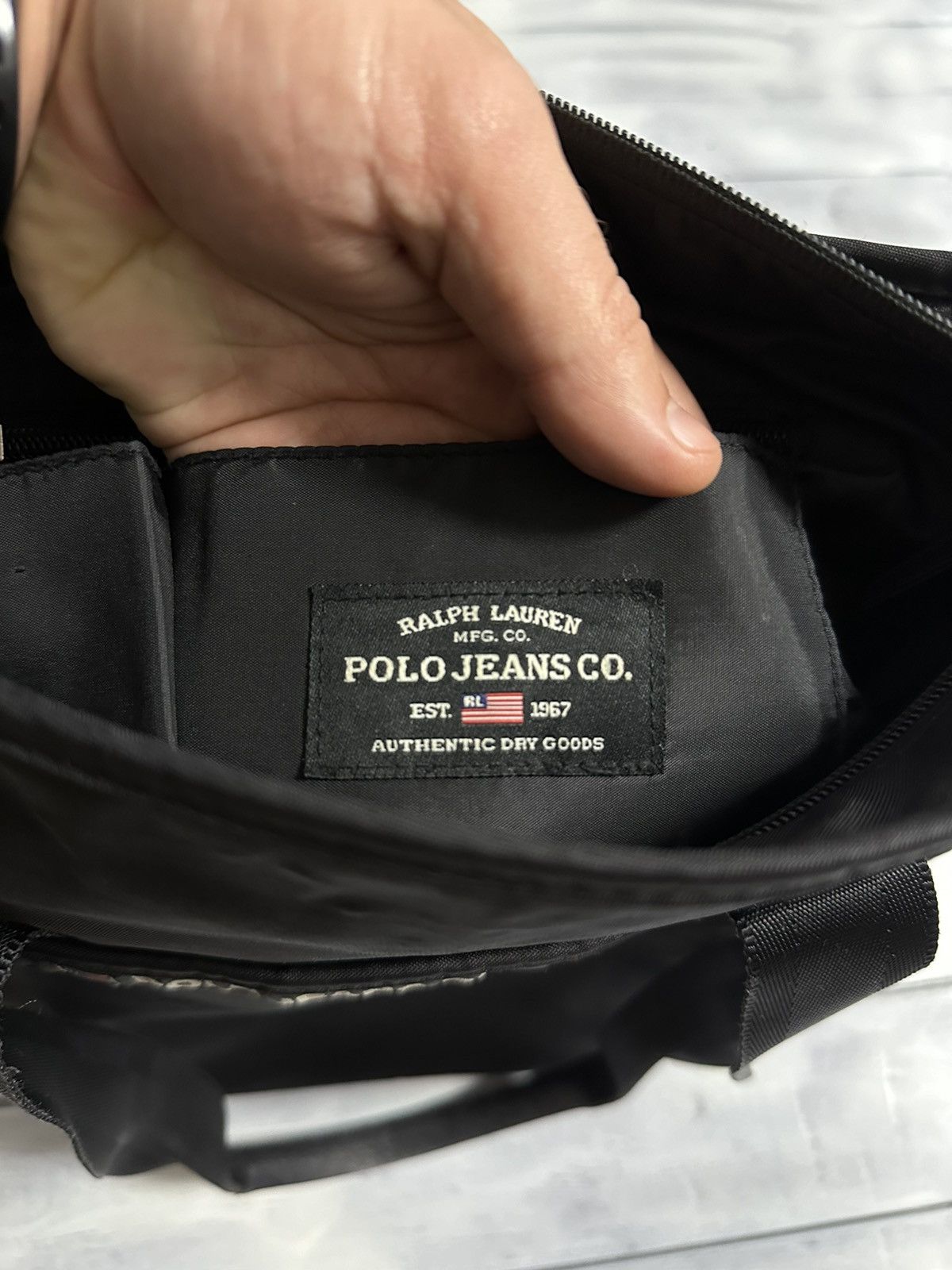 Lauren Ralph Lauren Rare Vintage Nylon Bag Ralph Lauren Jeans & Co. Size ONE SIZE - 8 Thumbnail