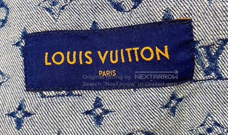 Louis Vuitton Louis Vuitton Patchwork presbyopic logo printed blue denim Size US M / EU 48-50 / 2 - 5 Thumbnail