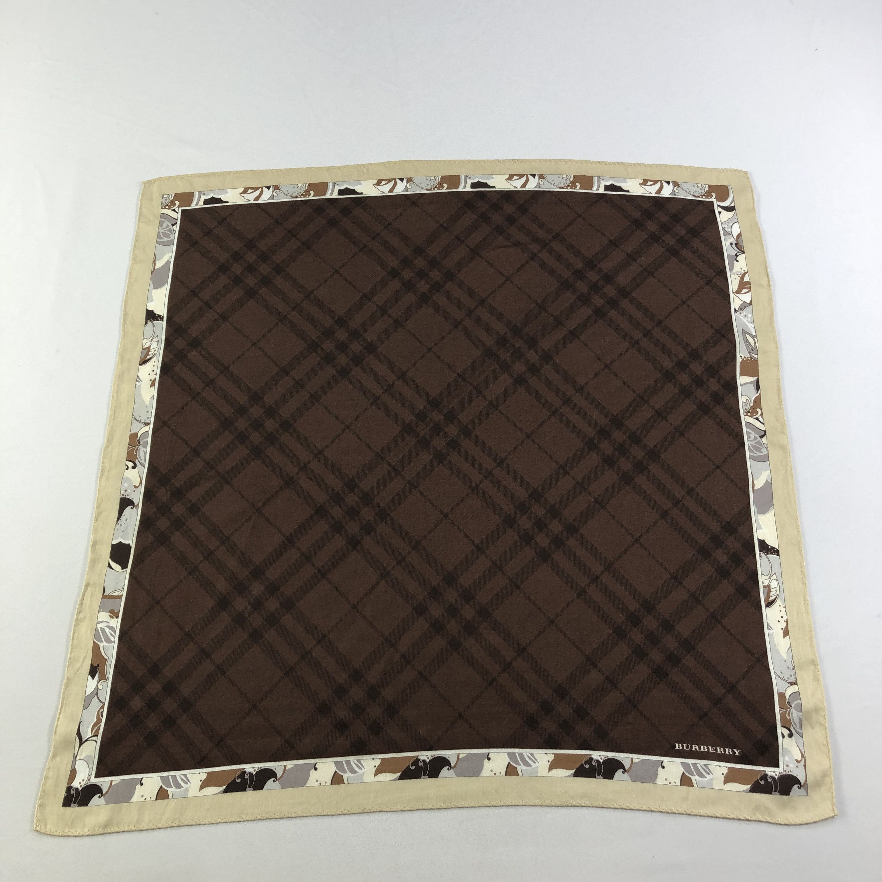 Burberry Burberry Handkerchief Neckerchief Bandana H1978 Size ONE SIZE - 2 Thumbnail