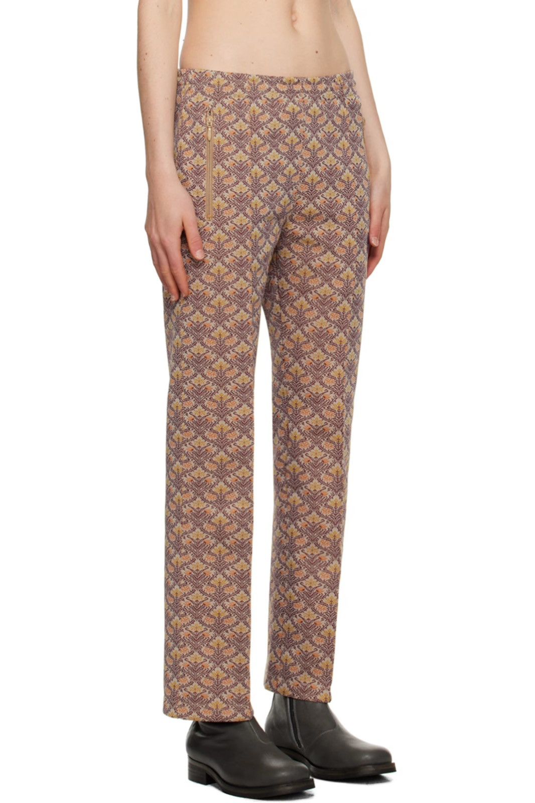 Needles !DS! DS23 Needles Butterfly Logo "Arabesque" Track Pants Size 34" / US 12 / IT 48 - 4 Thumbnail
