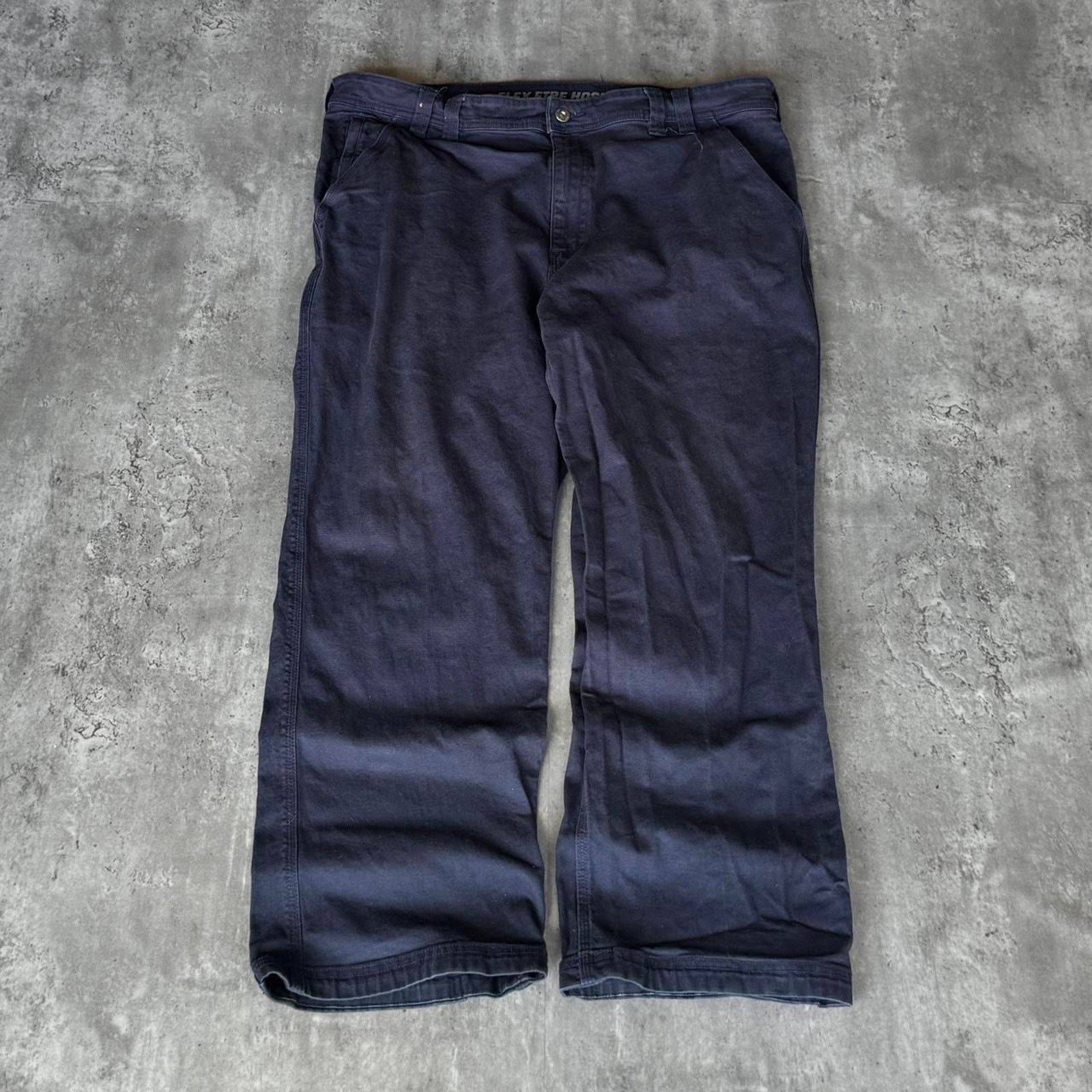 Carhartt × Duluth Trading Company × Vintage Vintage Carhartt Style Baggy Carpenter Skater Grunge Pants Size US 39 - 1 Thumbnail