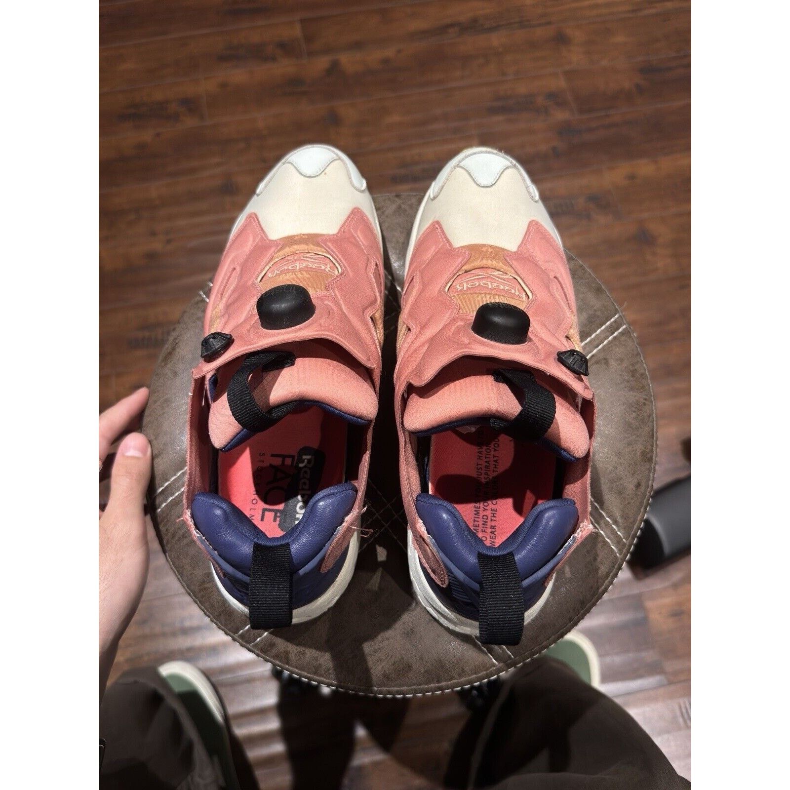 Reebok Reebok Instapump Fury Face Pink UK 8 EU 42 Sneakers Size US 8 / IT 38 - 9 Thumbnail