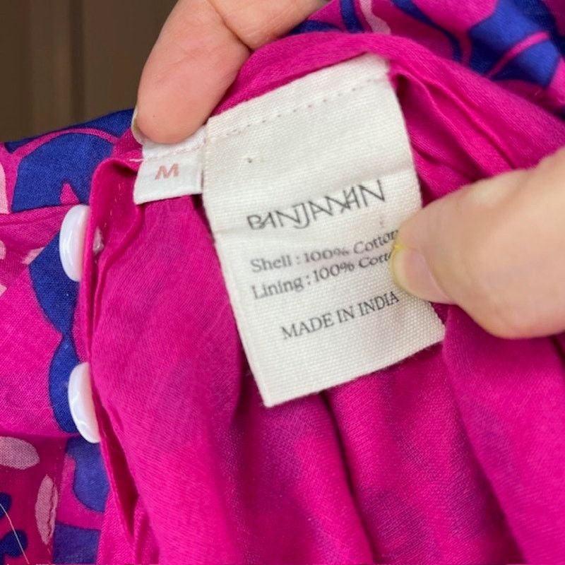 Banjanan Banjanan Pink Floral Dress Size Medium Size M / US 6-8 / IT 42-44 - 5 Thumbnail