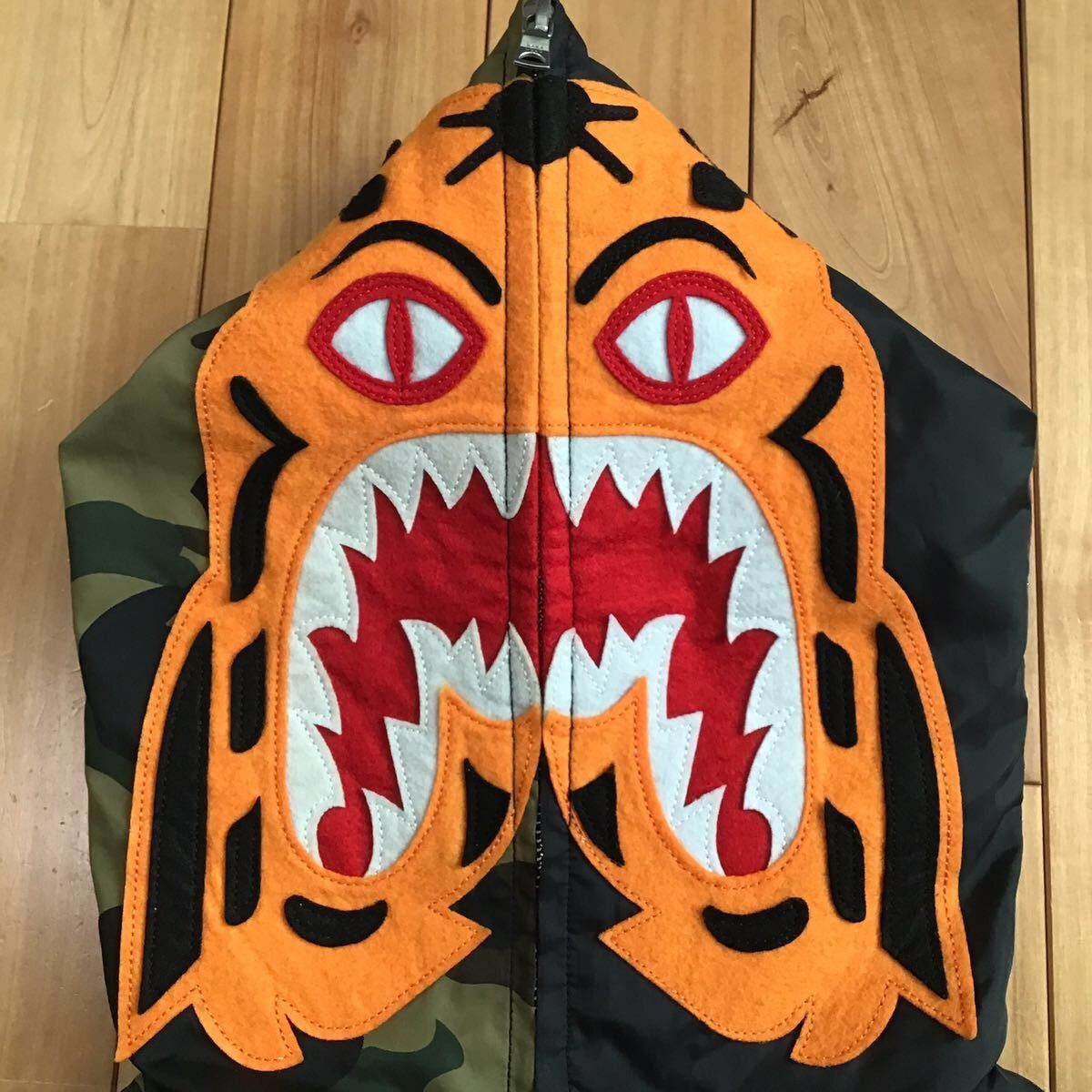 Bape BAPE Tiger full zip hoodie Down jacket a bathing ape Size US S / EU 44-46 / 1 - 3 Thumbnail