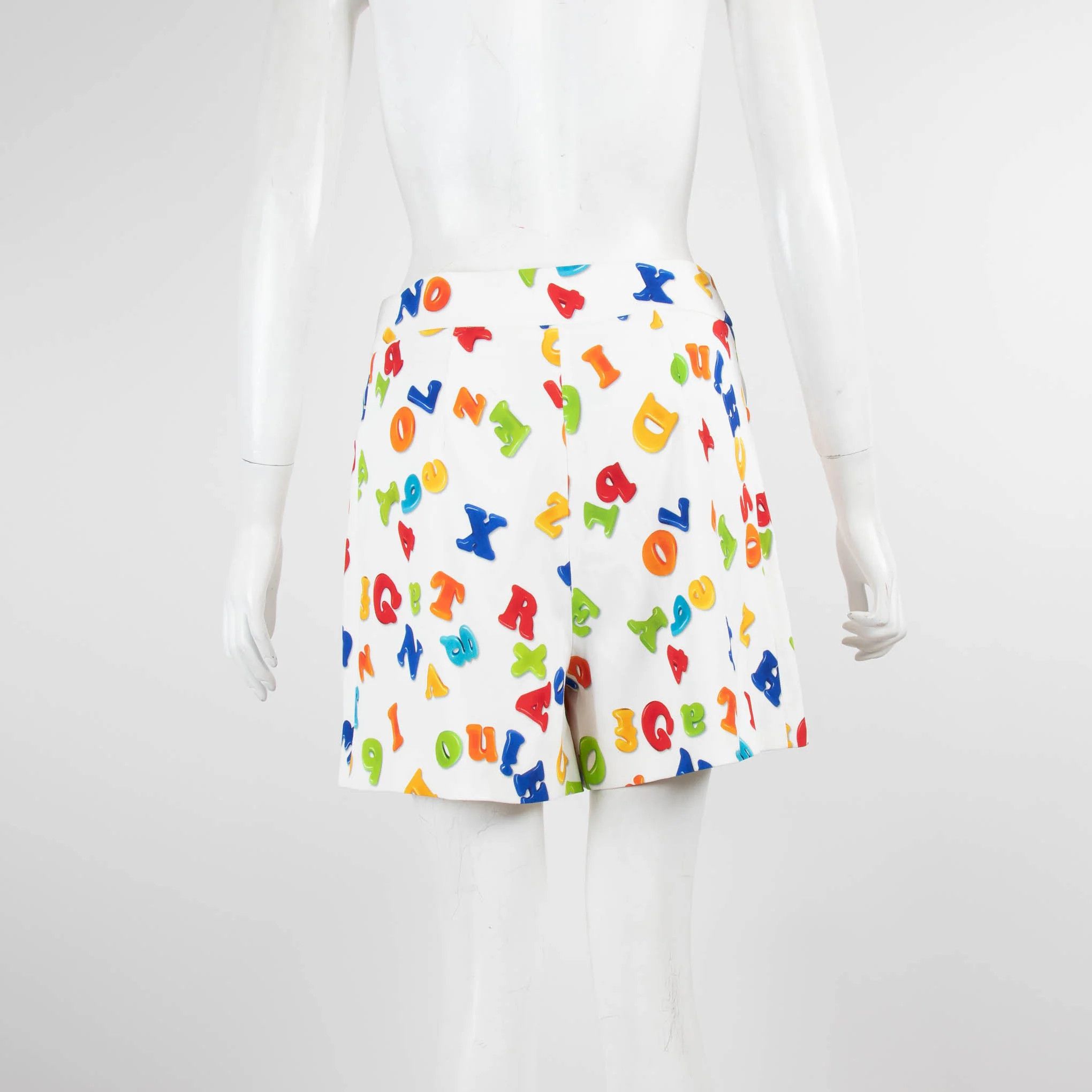 Moschino o1y0225 Logo Short in Multicolor Size US 32 / EU 48 - 3 Thumbnail